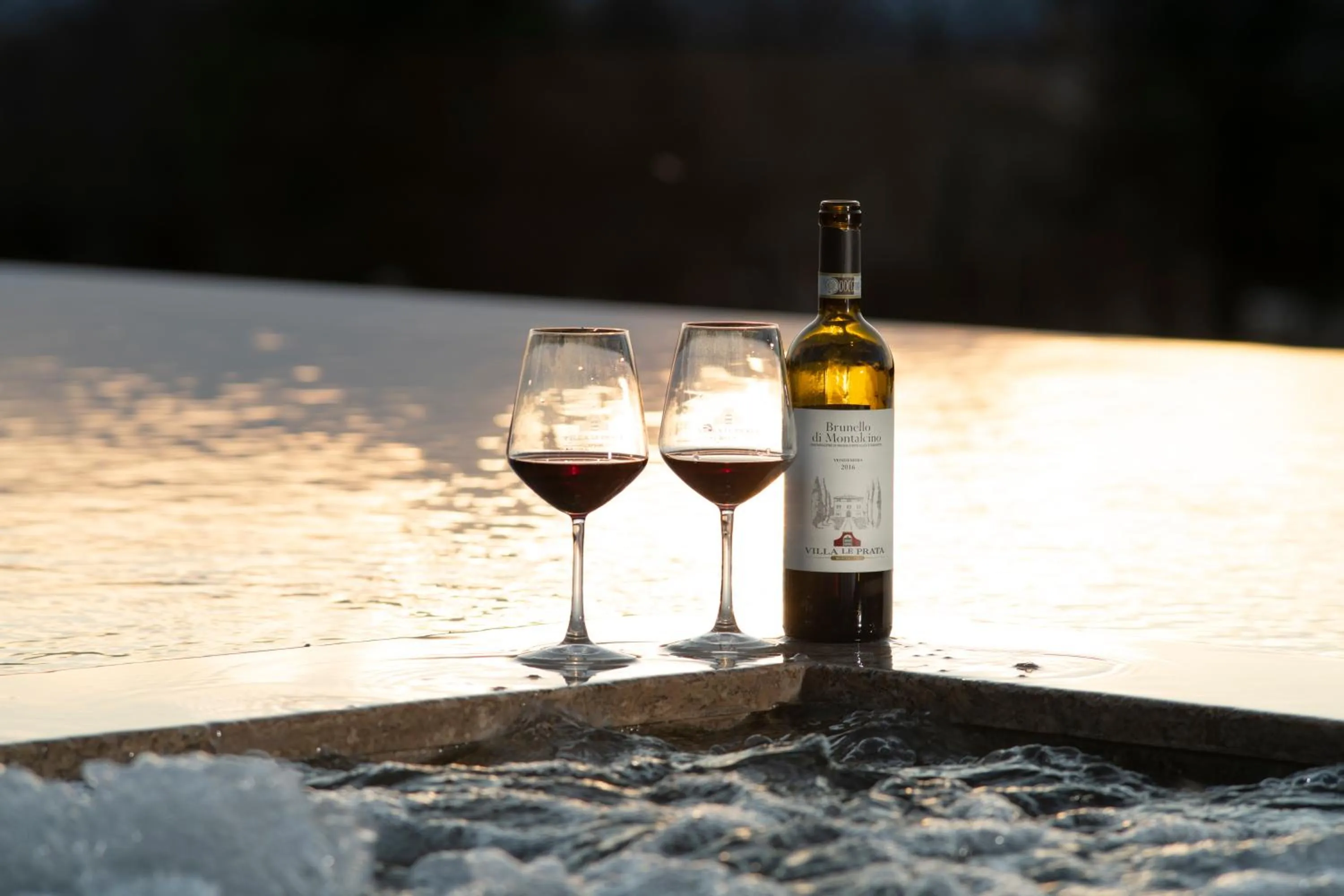 Swimming pool in Villa Le Prata - Residenza del Vescovo - Cantina & Relais