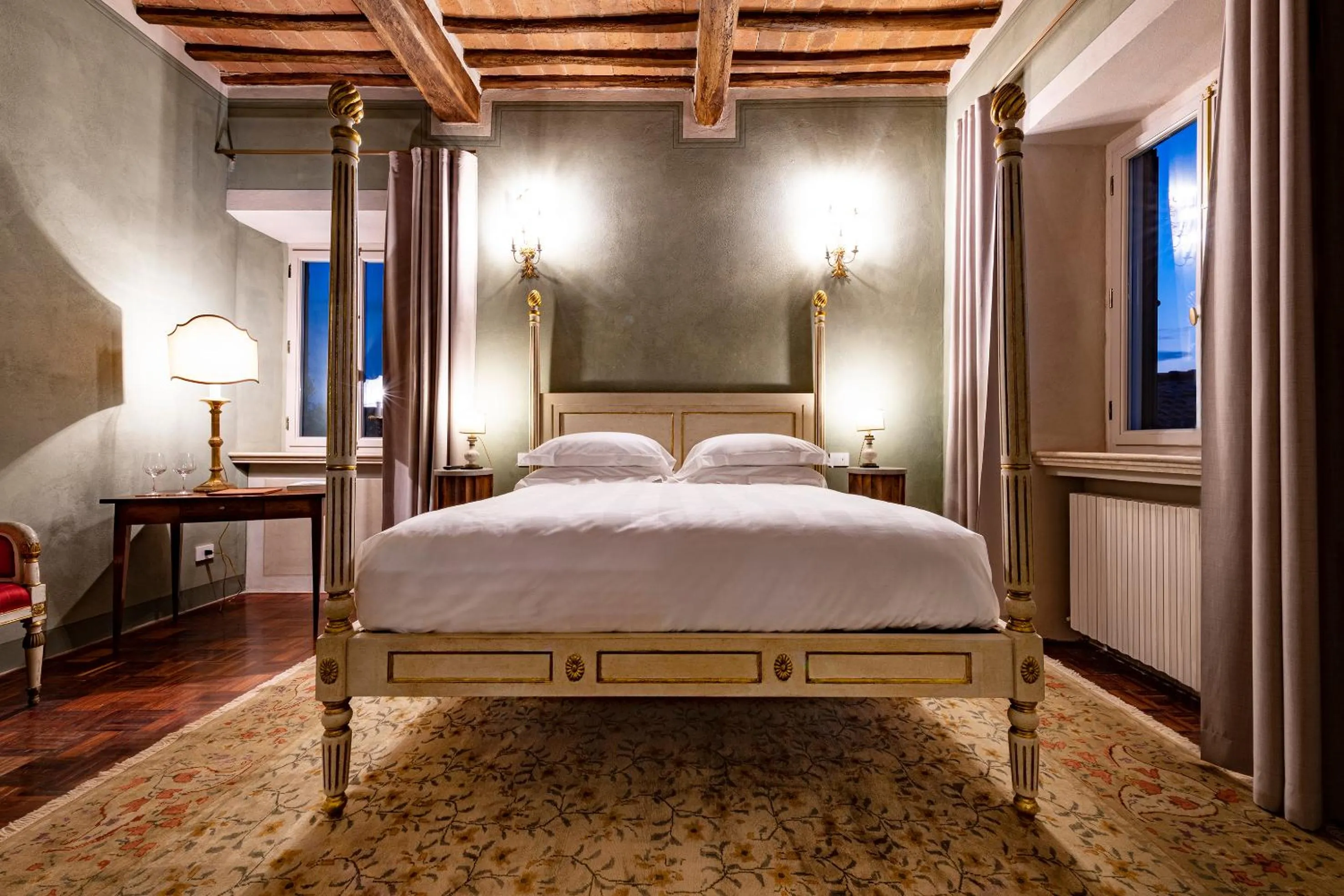 Bed in Villa Le Prata - Residenza del Vescovo - Cantina & Relais