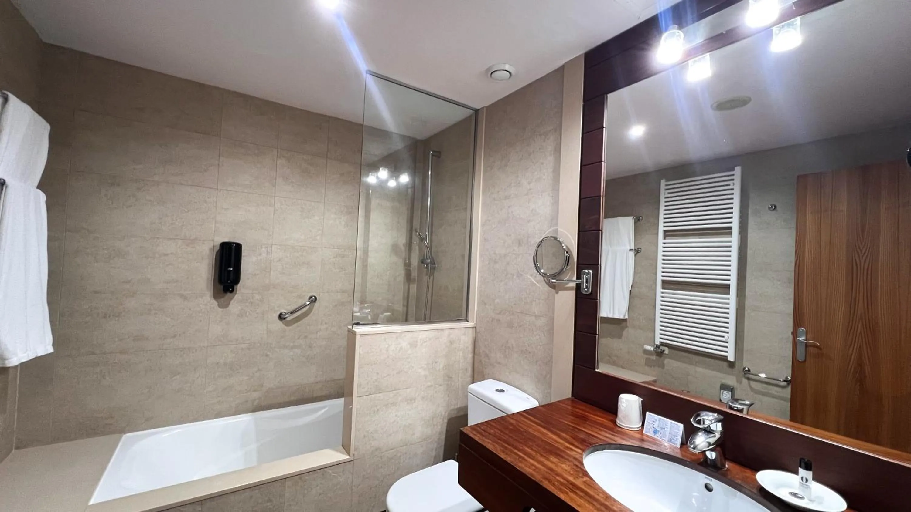 Shower in Hotel Riberies & Spa by RdA Hotels
