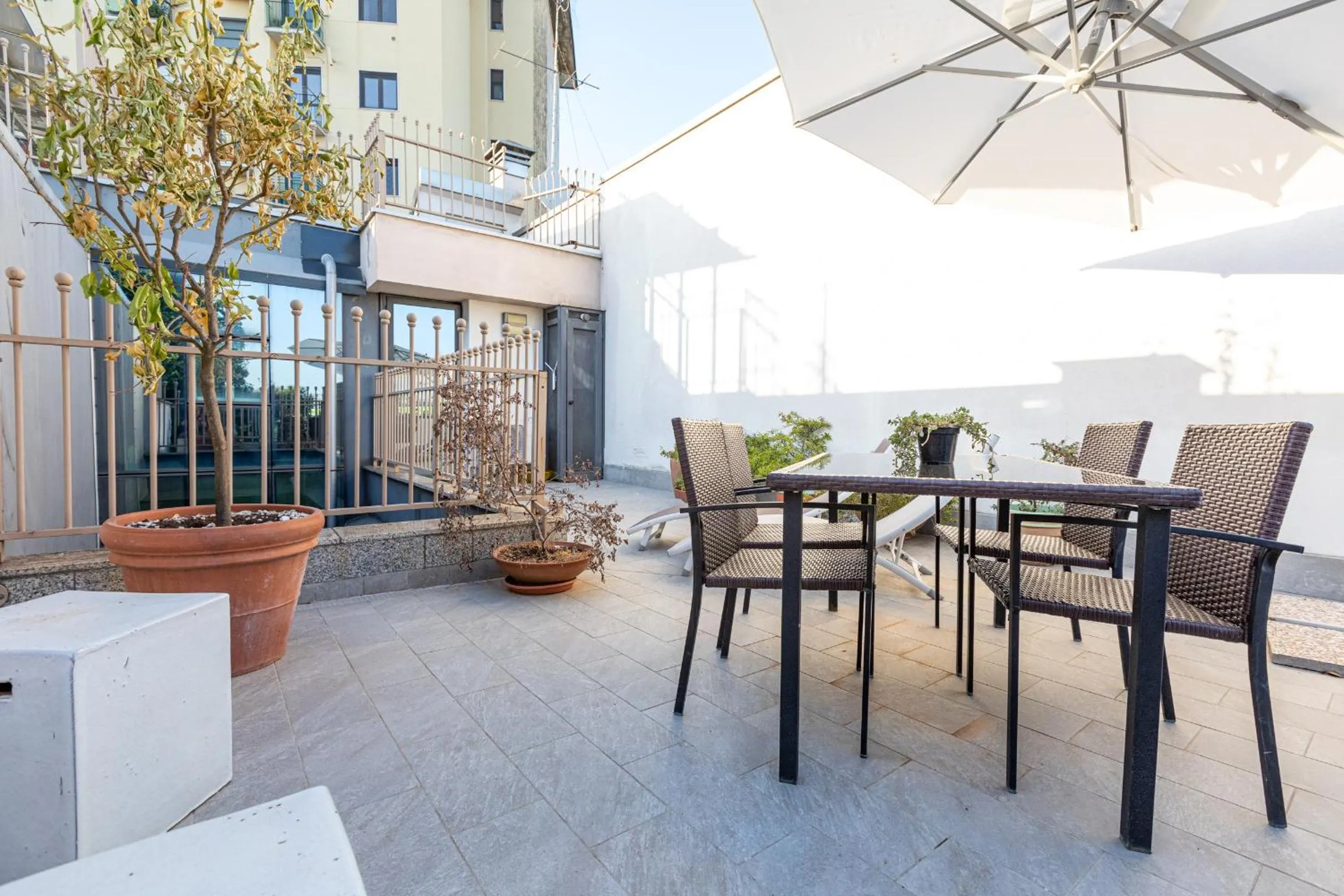 Balcony/Terrace in B&b Too Cute 2b Str8