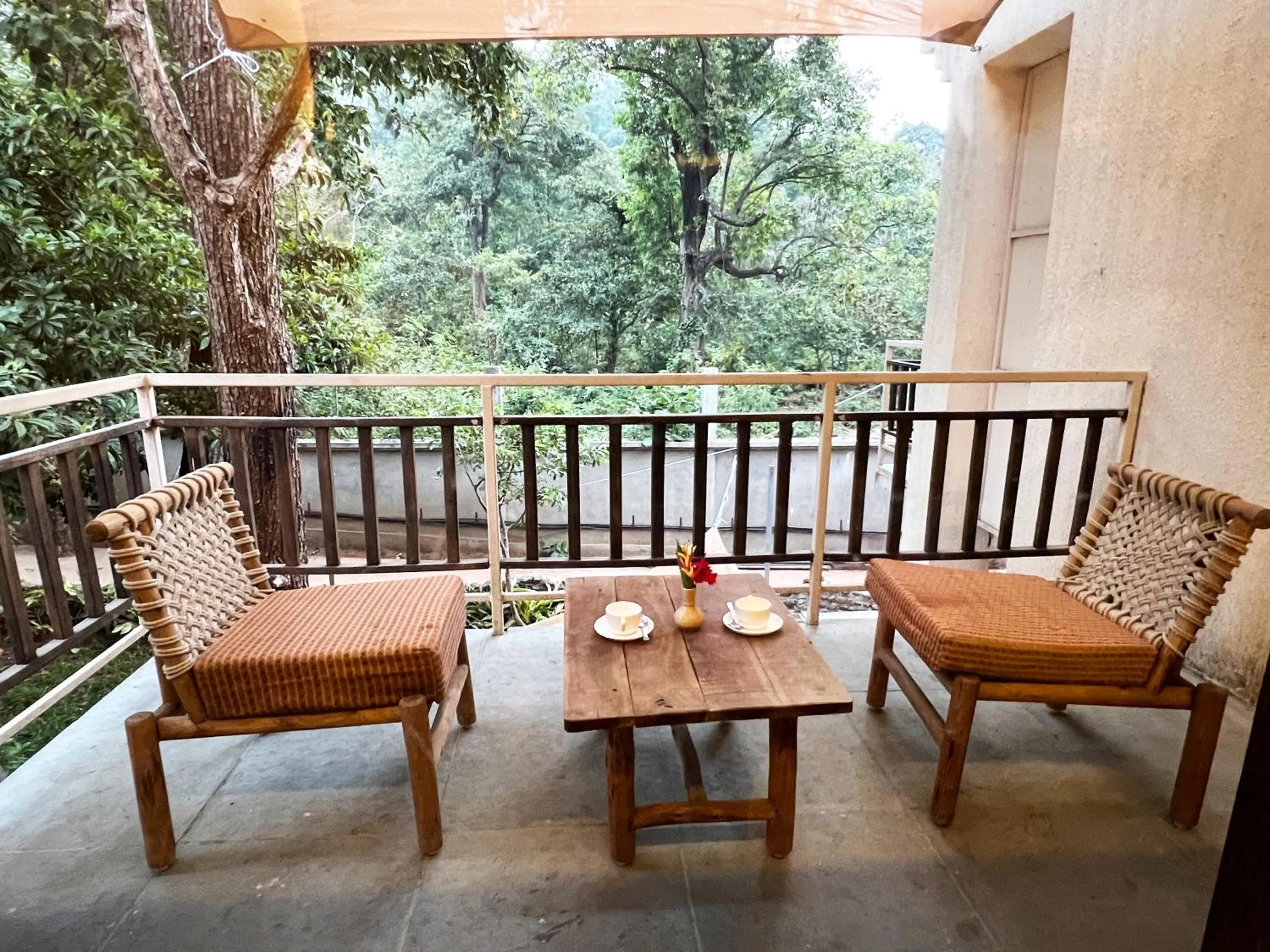 Balcony/Terrace in Avhyay Resort