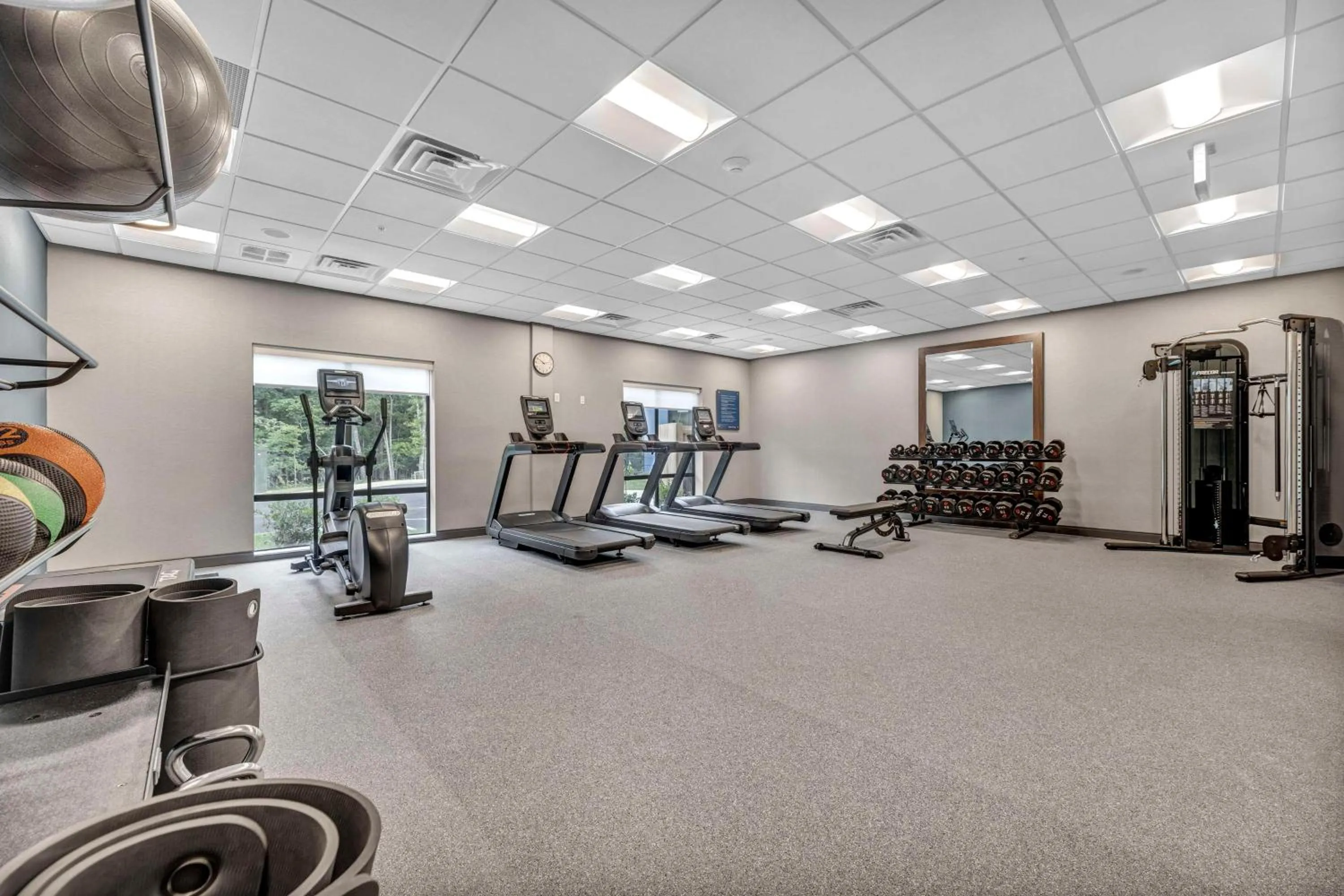 Fitness centre/facilities in Hampton Inn Zion Crossroads Gordonsville