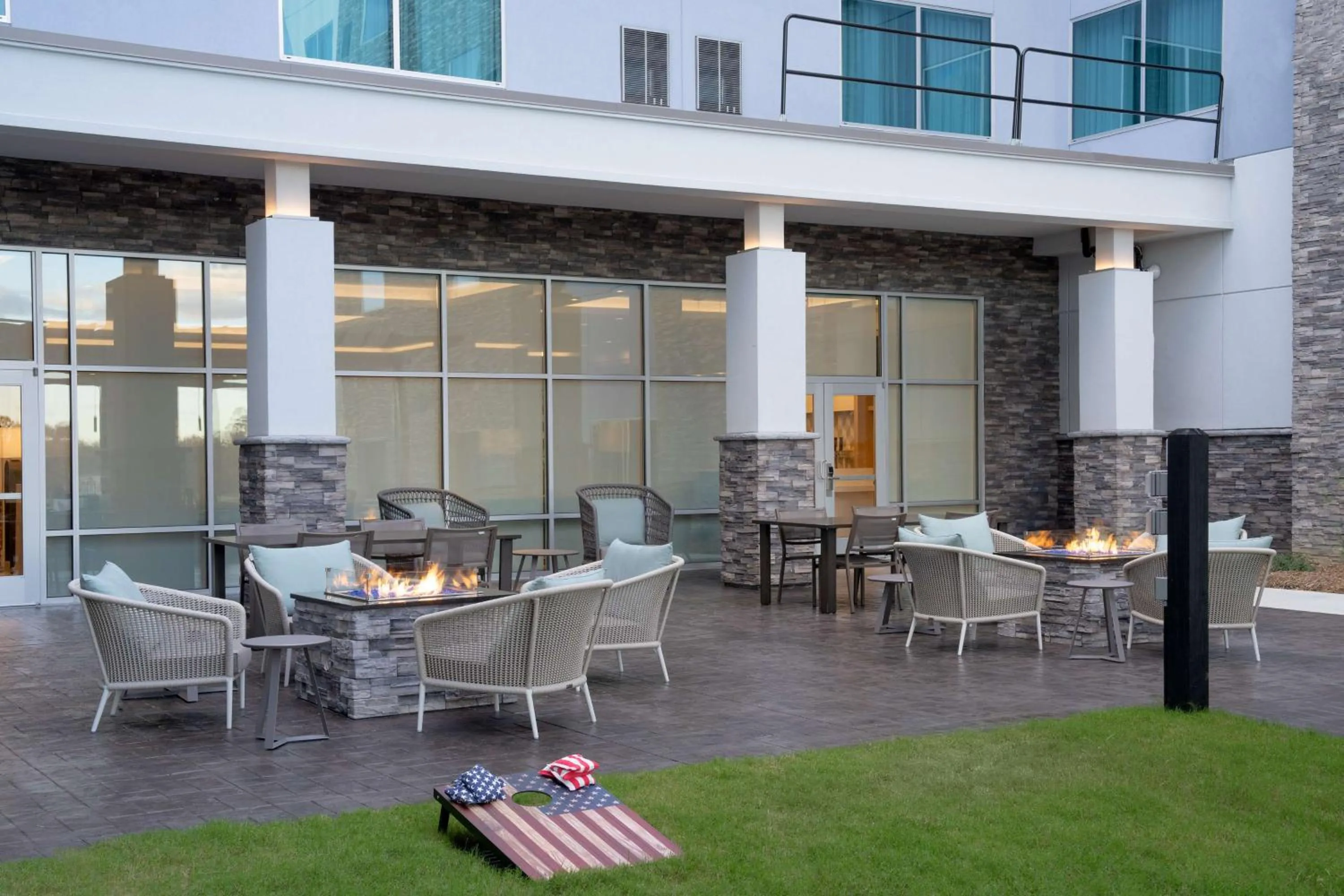 Patio in Homewood Suites By Hilton Goldsboro