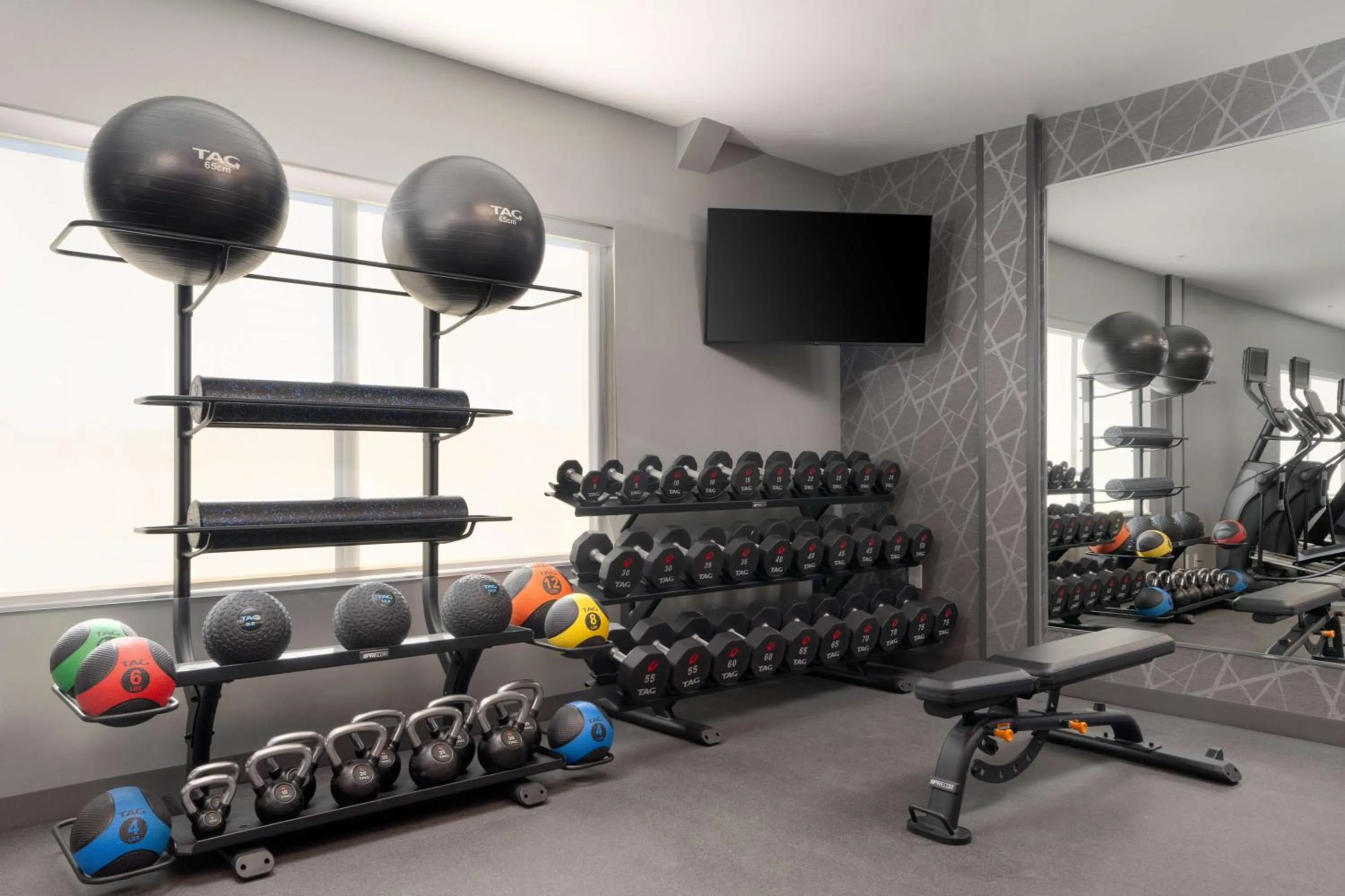 Fitness centre/facilities in Homewood Suites By Hilton Goldsboro
