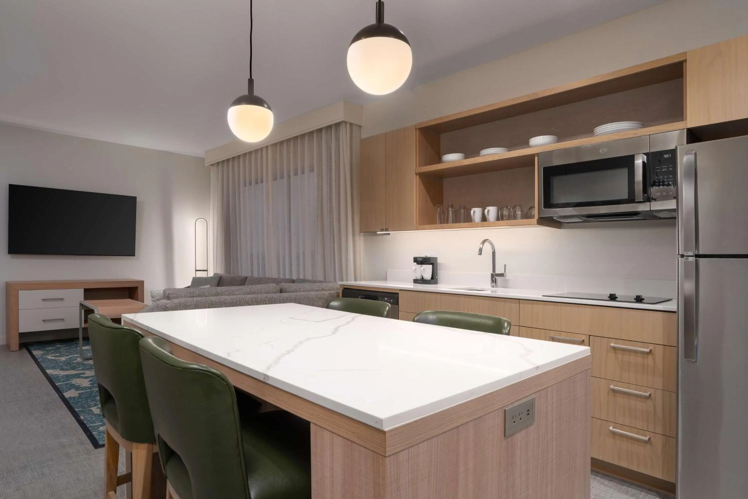 Living room in Homewood Suites By Hilton Goldsboro