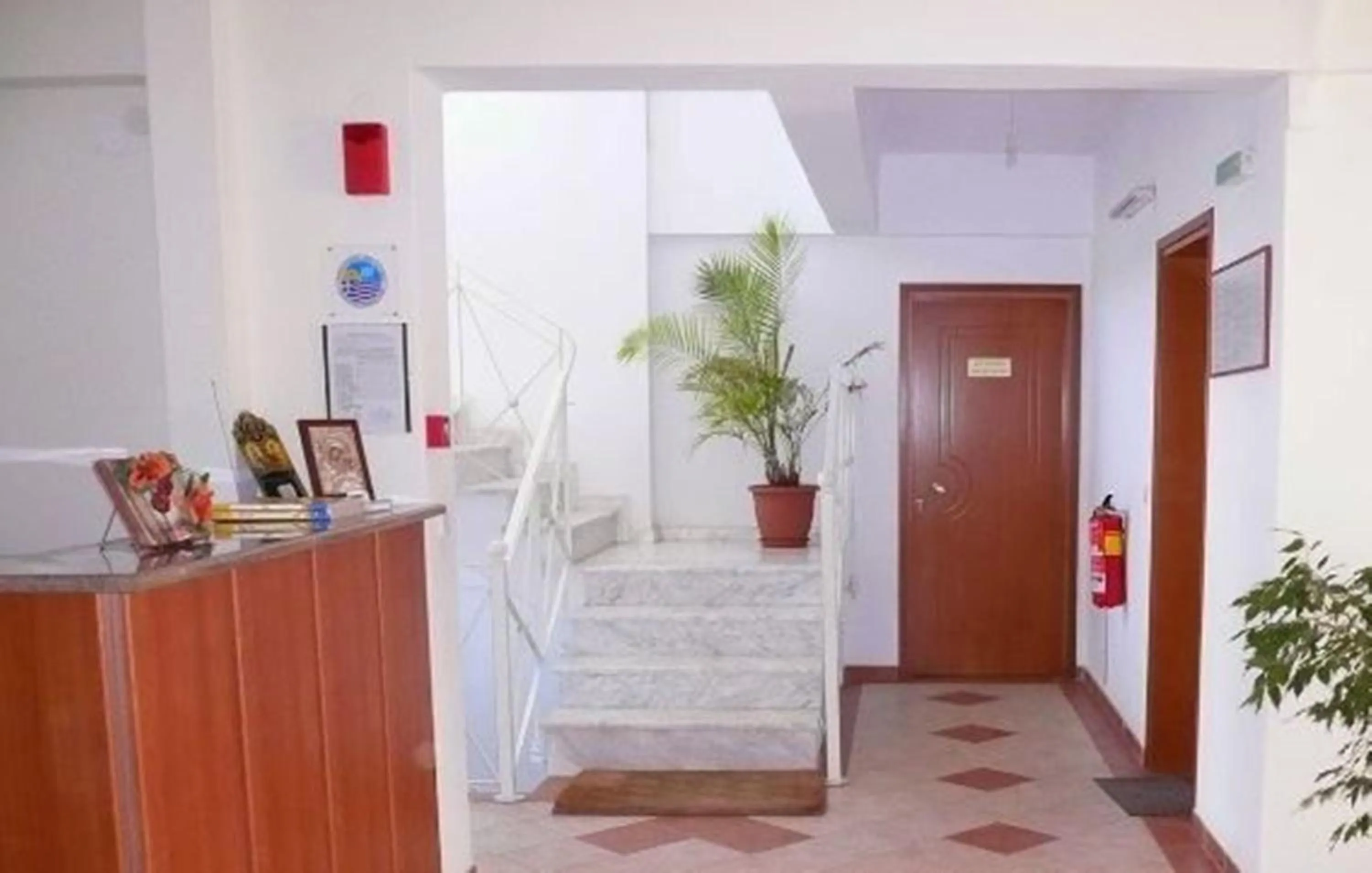 Lobby or reception in HotelApart Filoxenia