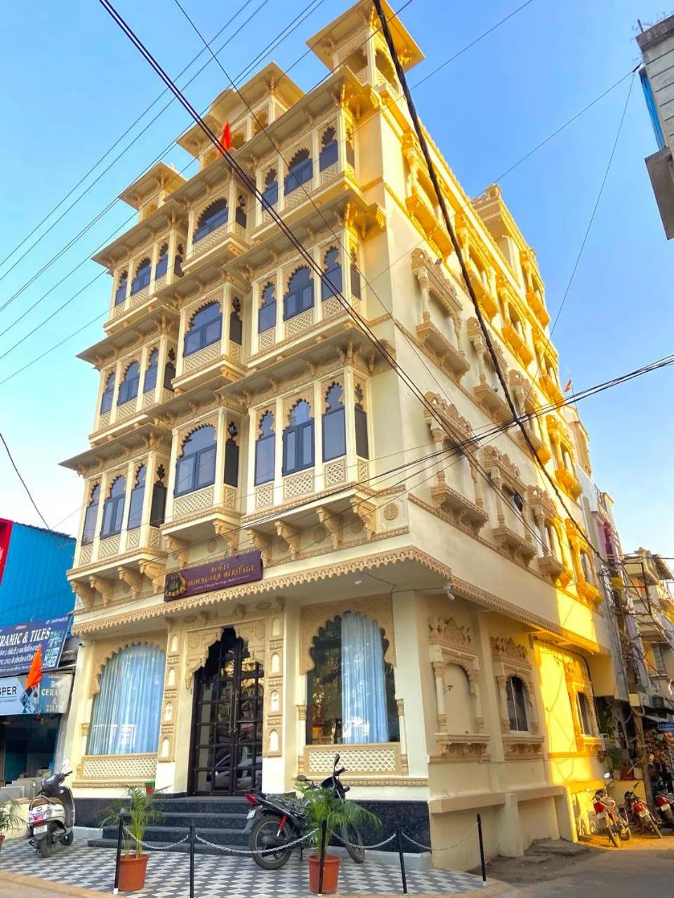 Property building in Hotel Indergarh Heritage