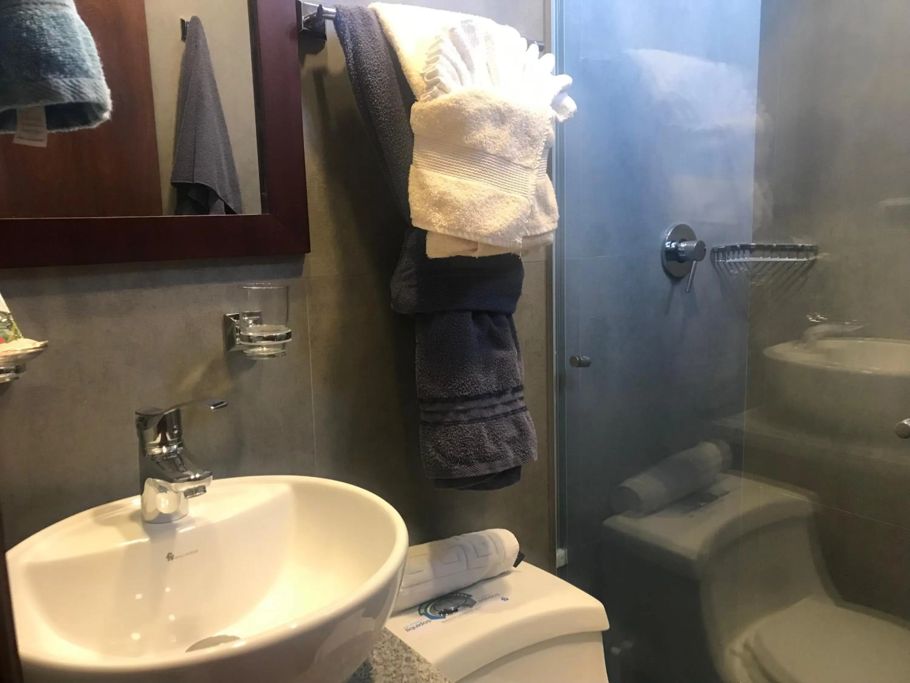 Shower in Hotel Terra Sur Cuenca