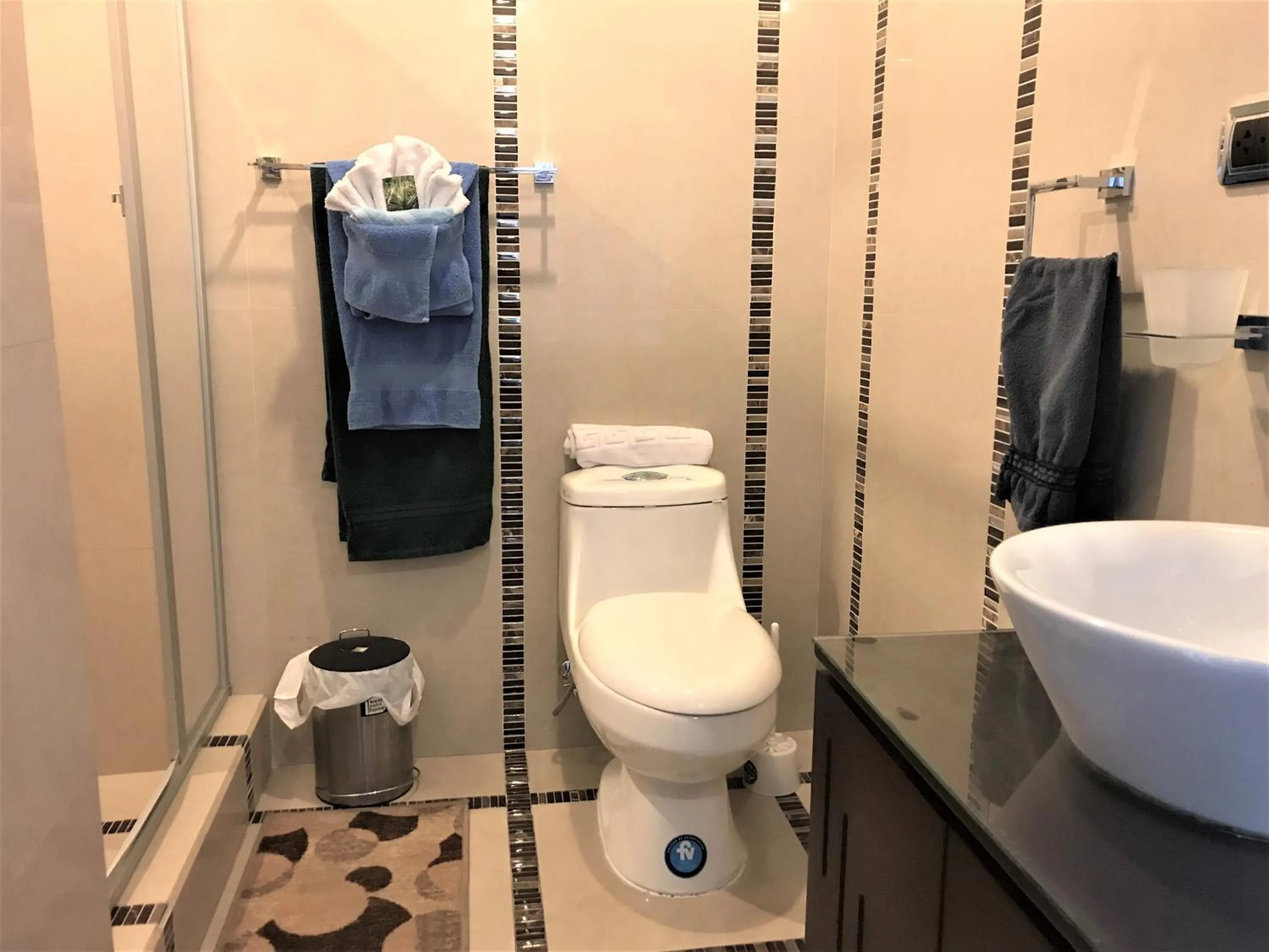 Shower in Hotel Terra Sur Cuenca