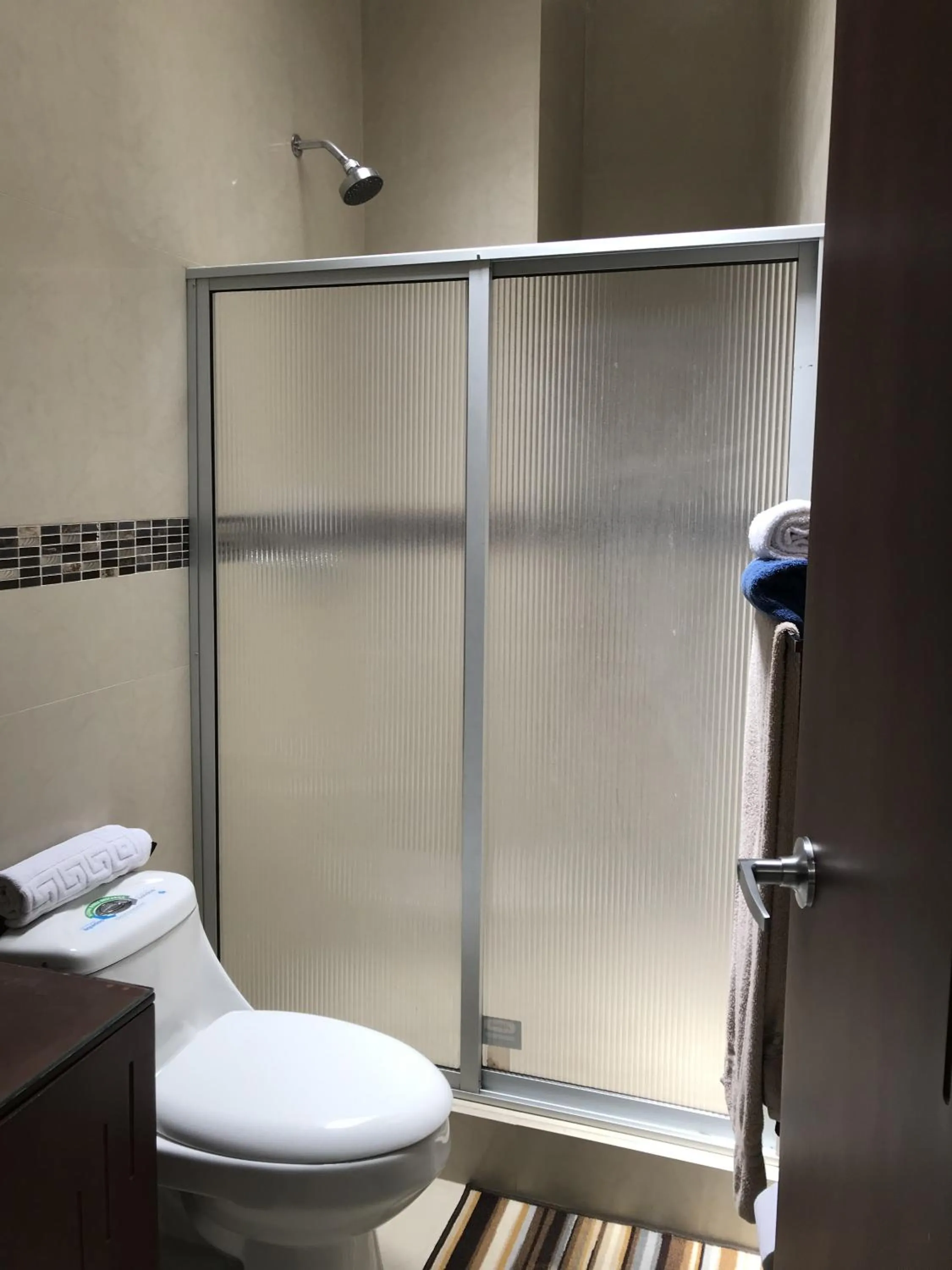 Shower in Hotel Terra Sur Cuenca