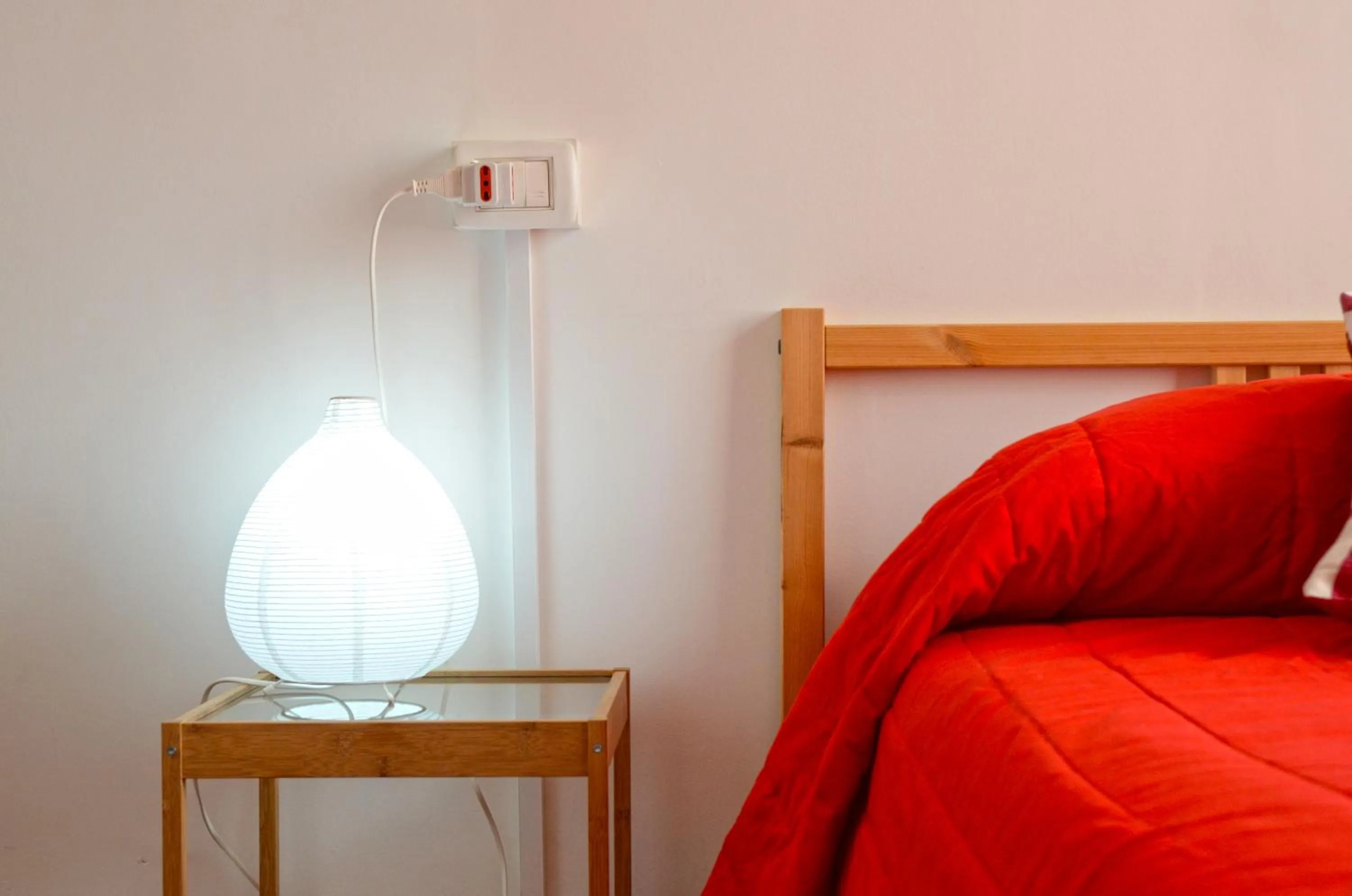 Decorative detail, Bed in B&B Tecla