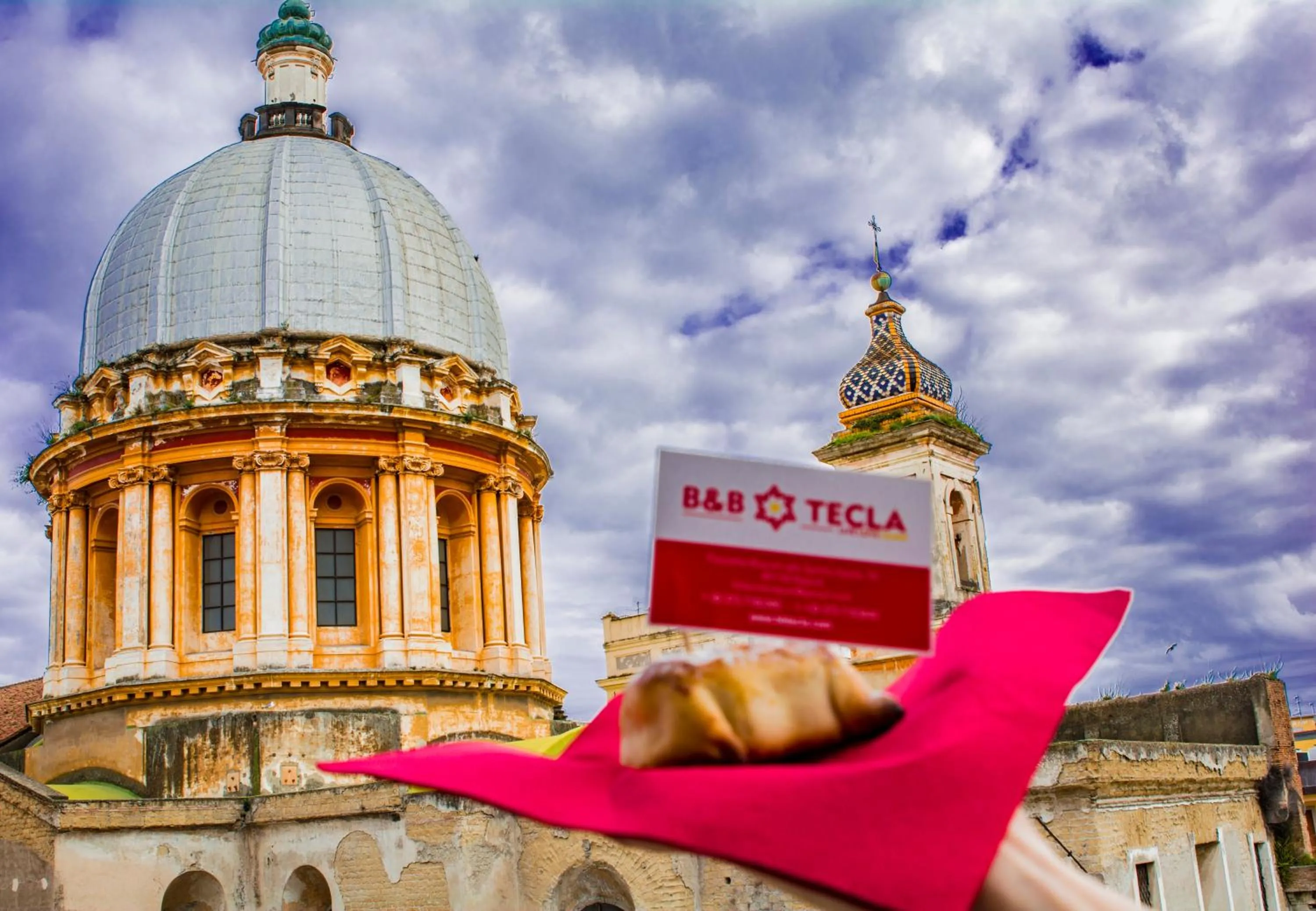 View (from property/room) in B&B Tecla