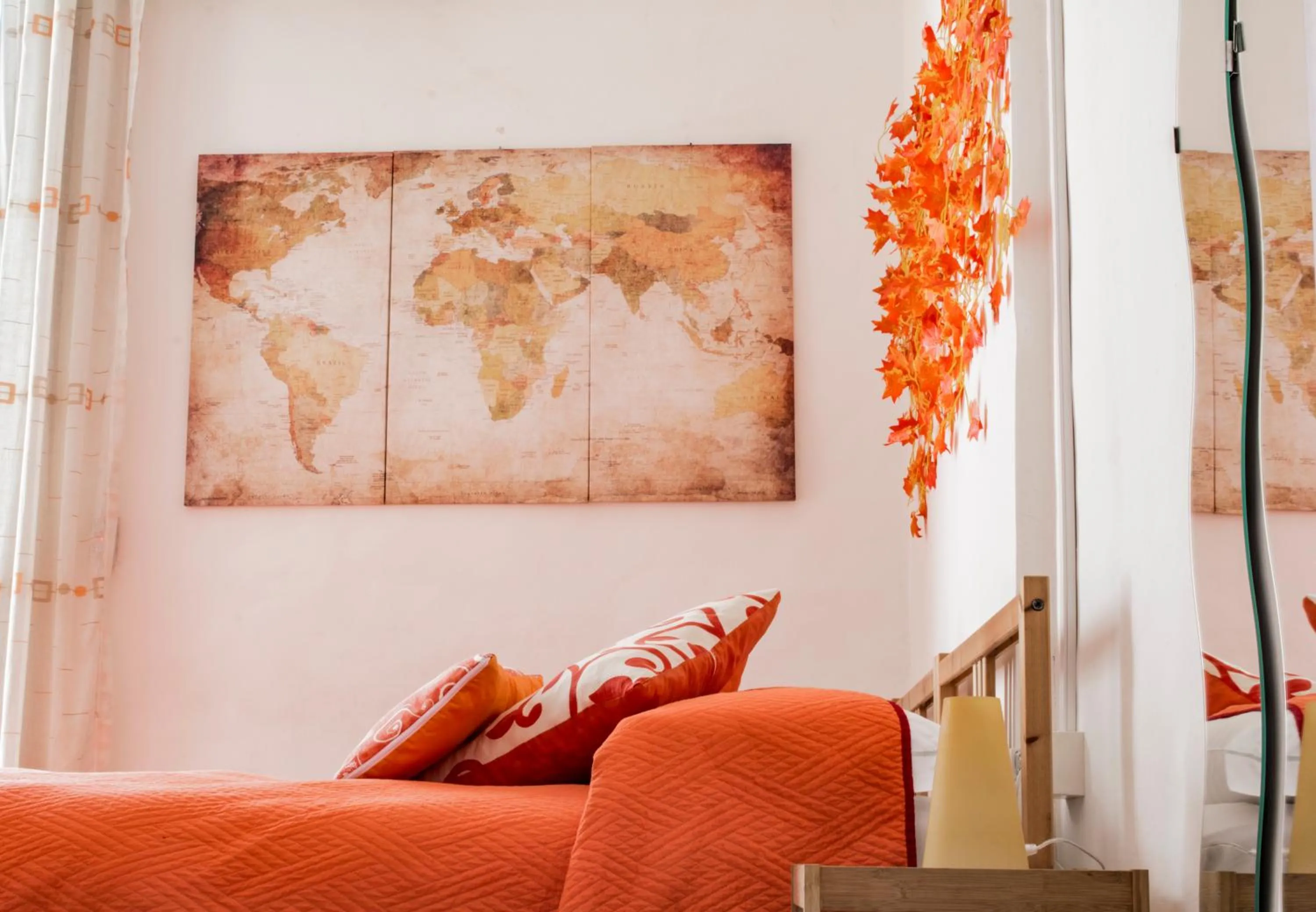 Decorative detail, Bed in B&B Tecla