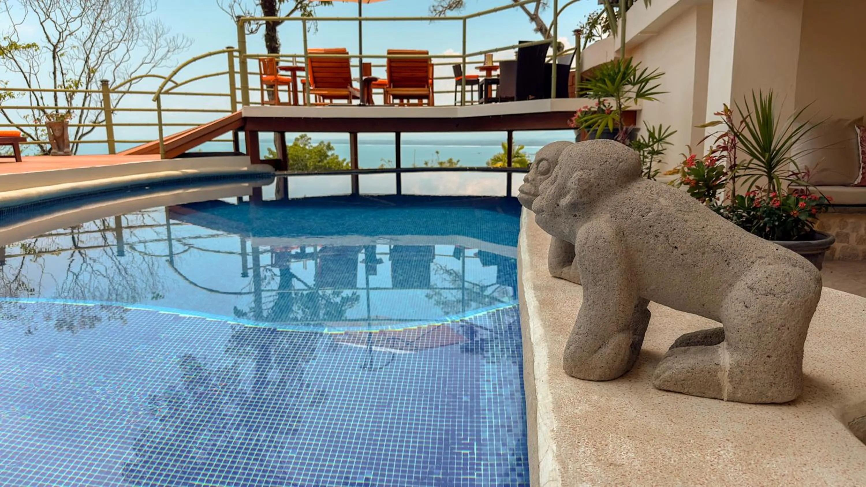 Pool view in Issimo Suites (Adults Only)