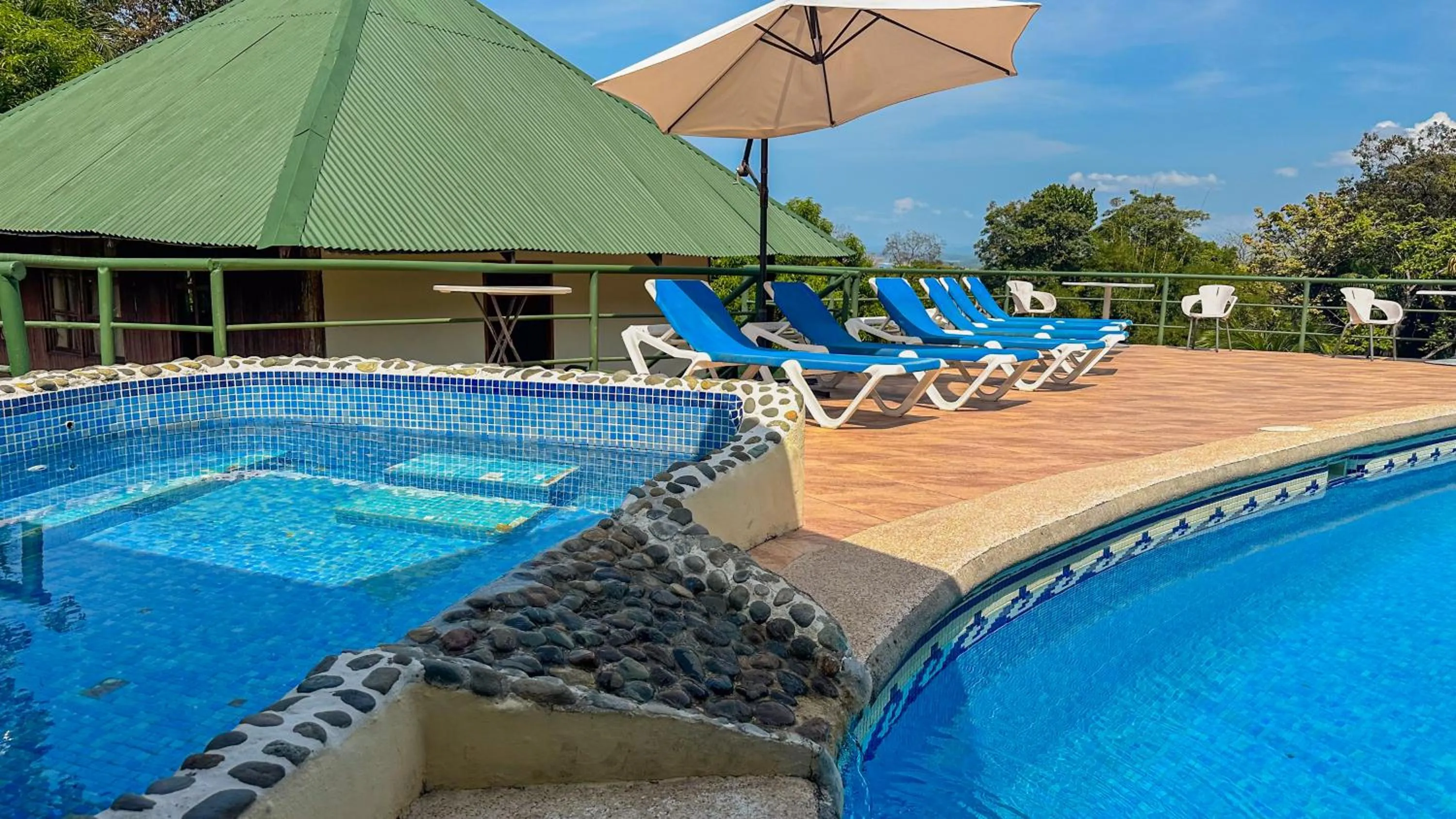 Pool view in Tabulia Tree Hotel and Villas