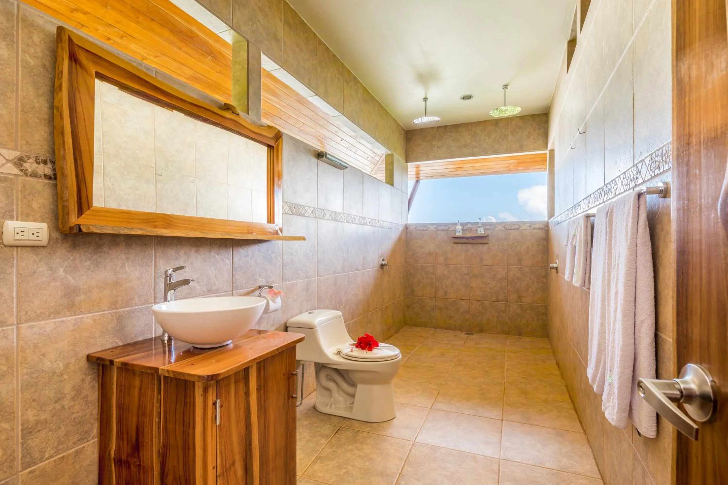 Shower in Drake Bay Getaway Resort by Sandglass