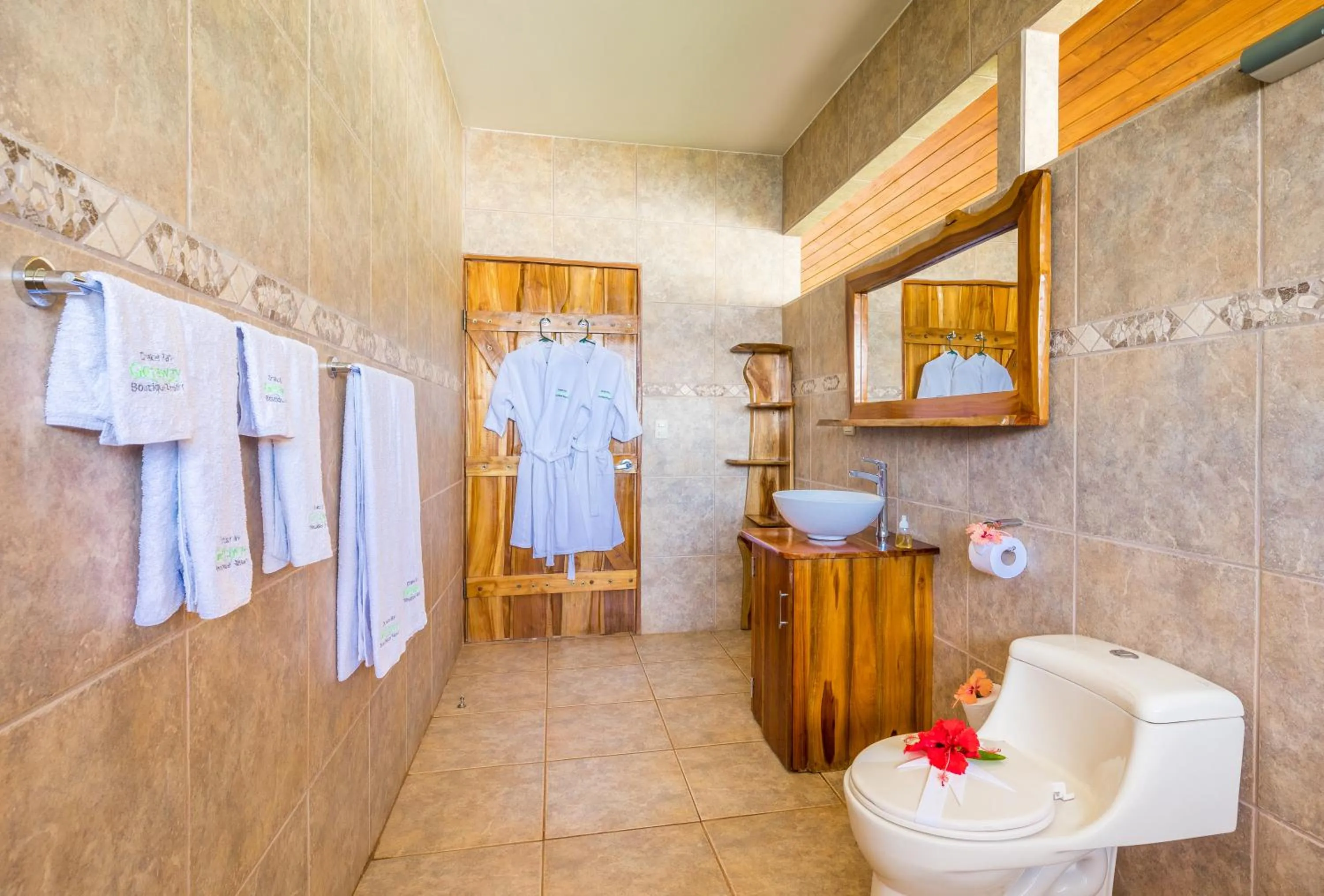 Shower in Drake Bay Getaway Resort by Sandglass