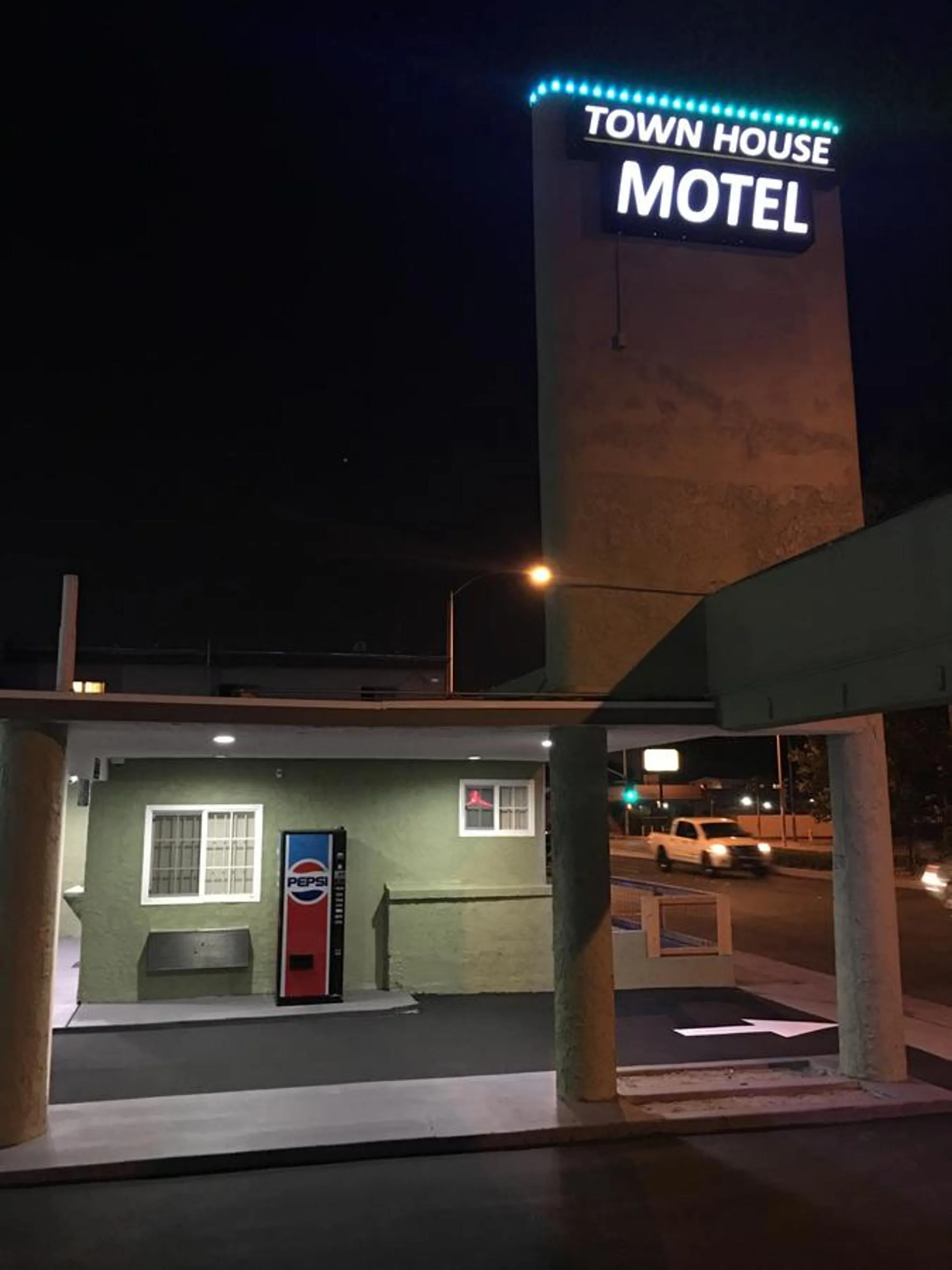 Night in Town House Motel