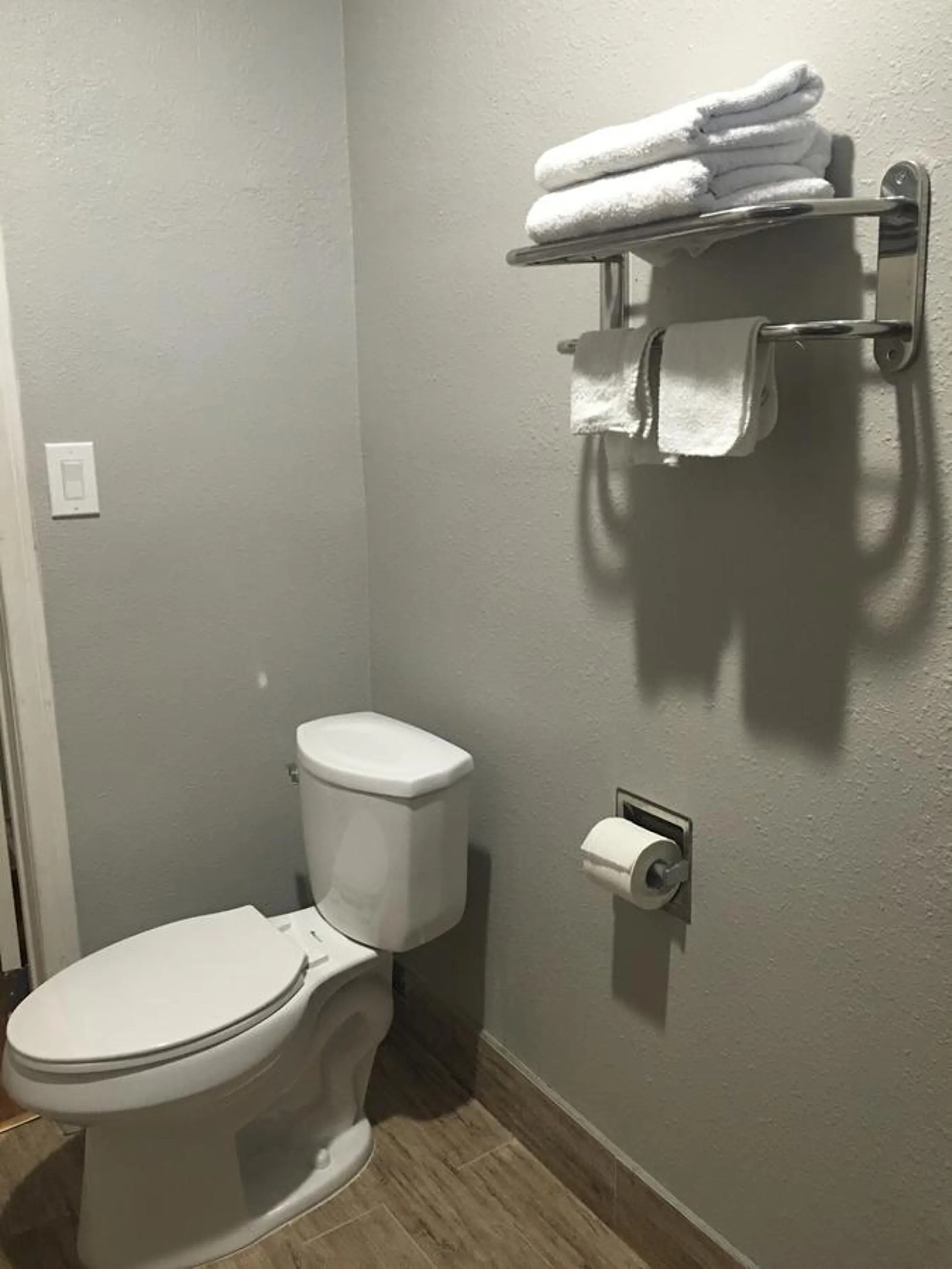 Toilet in Town House Motel