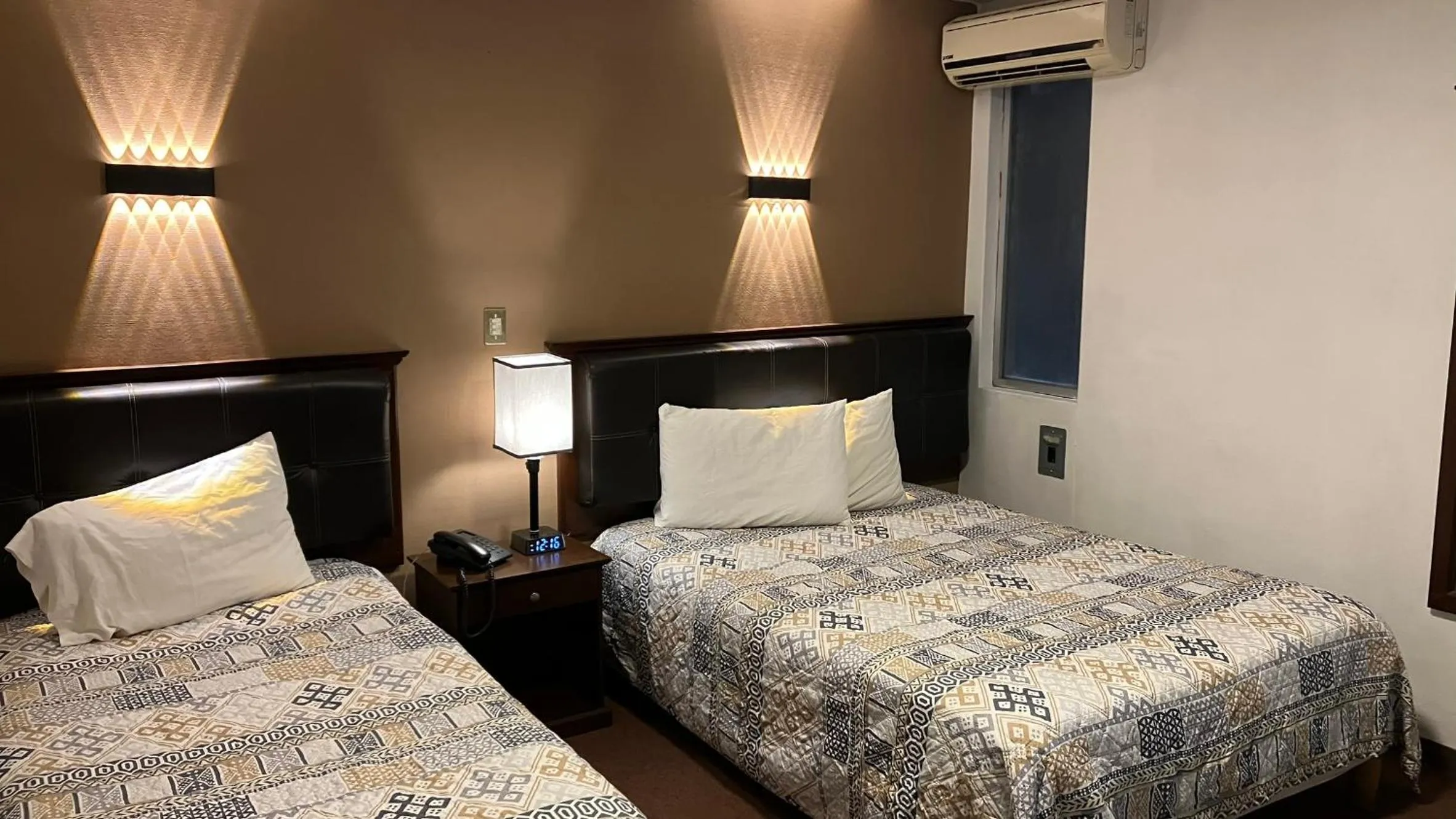 Bed in Hotel Flamingo Kristal