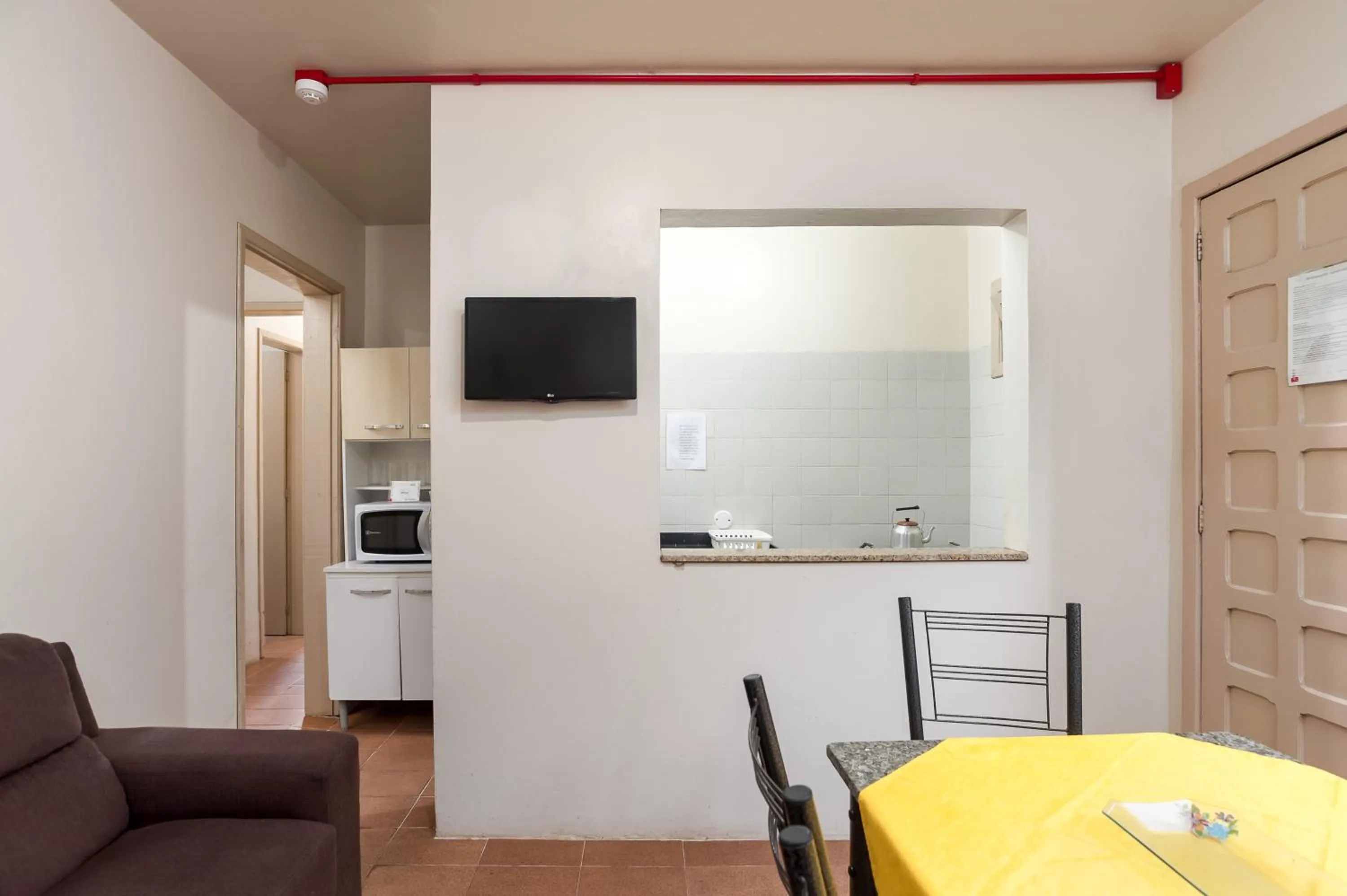 Kitchen or kitchenette in Pousada Itapeva