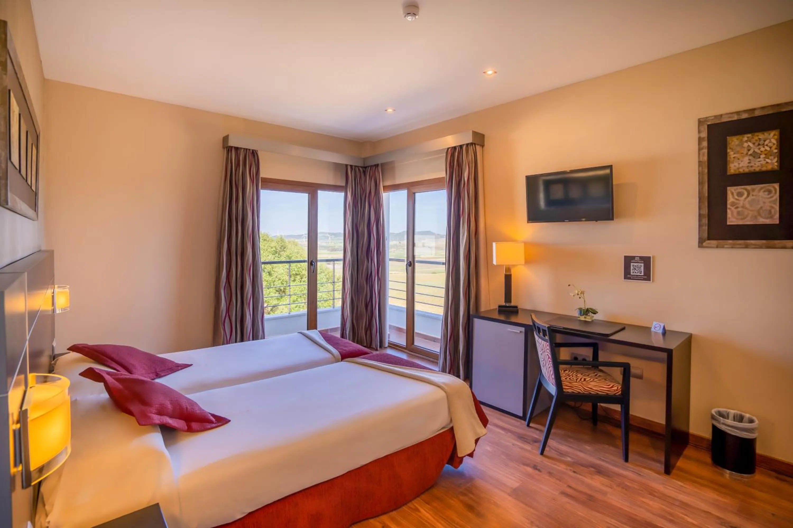 Bedroom, Bed in Hotel Andalussia