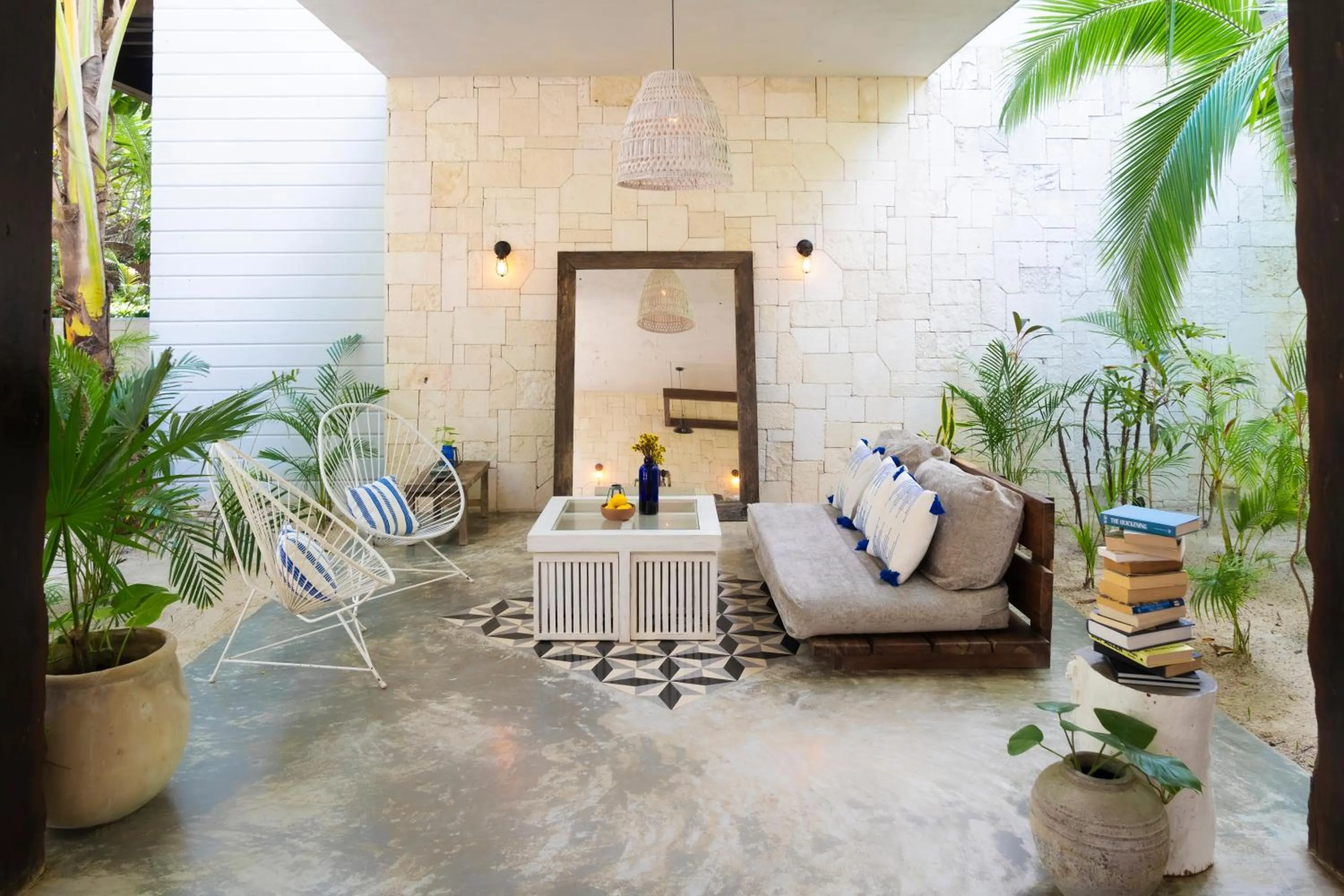 Lobby or reception in Lula Tulum, a Small Luxury Hotel
