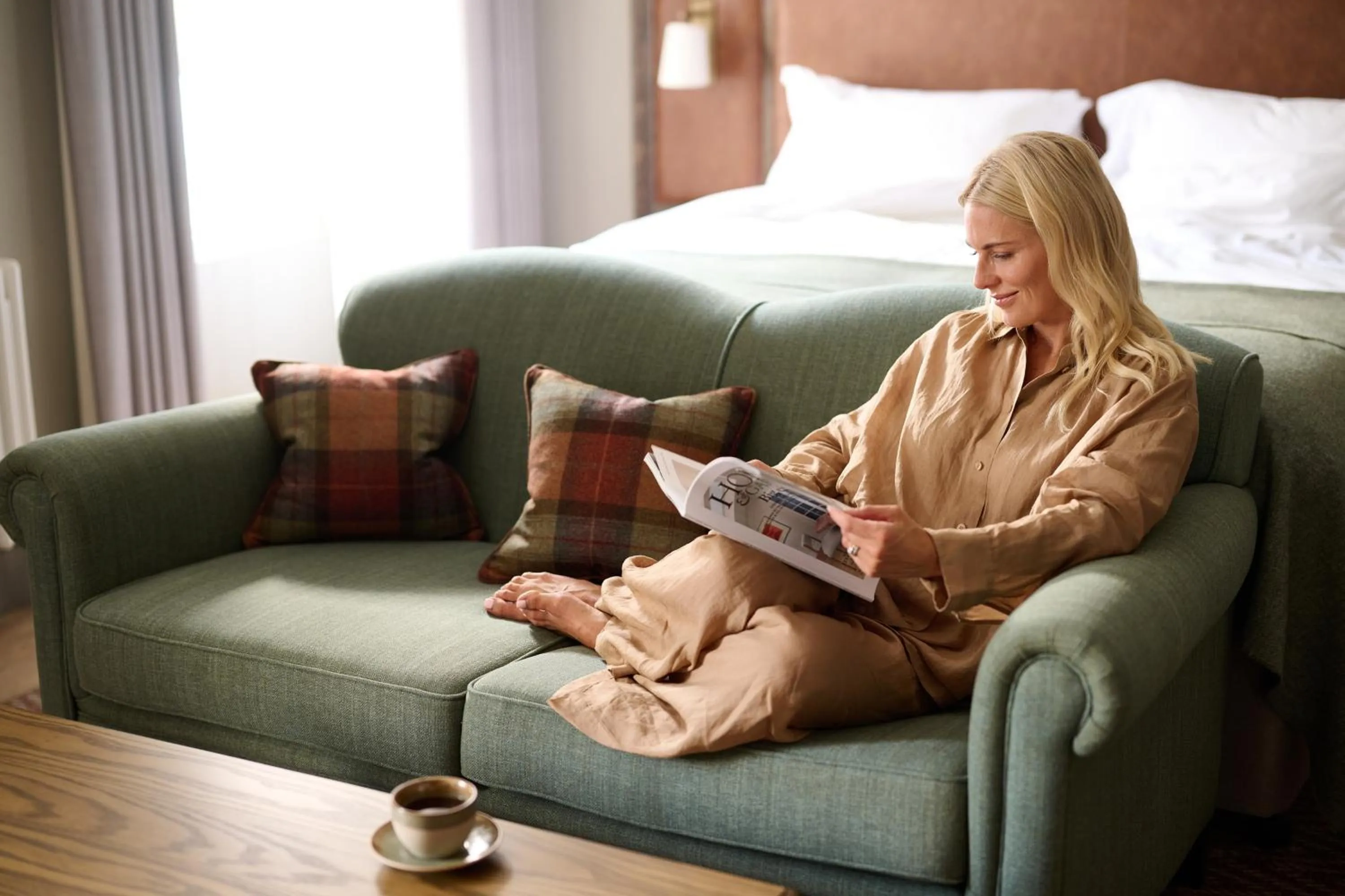 Seating area in The Leddie Hotel