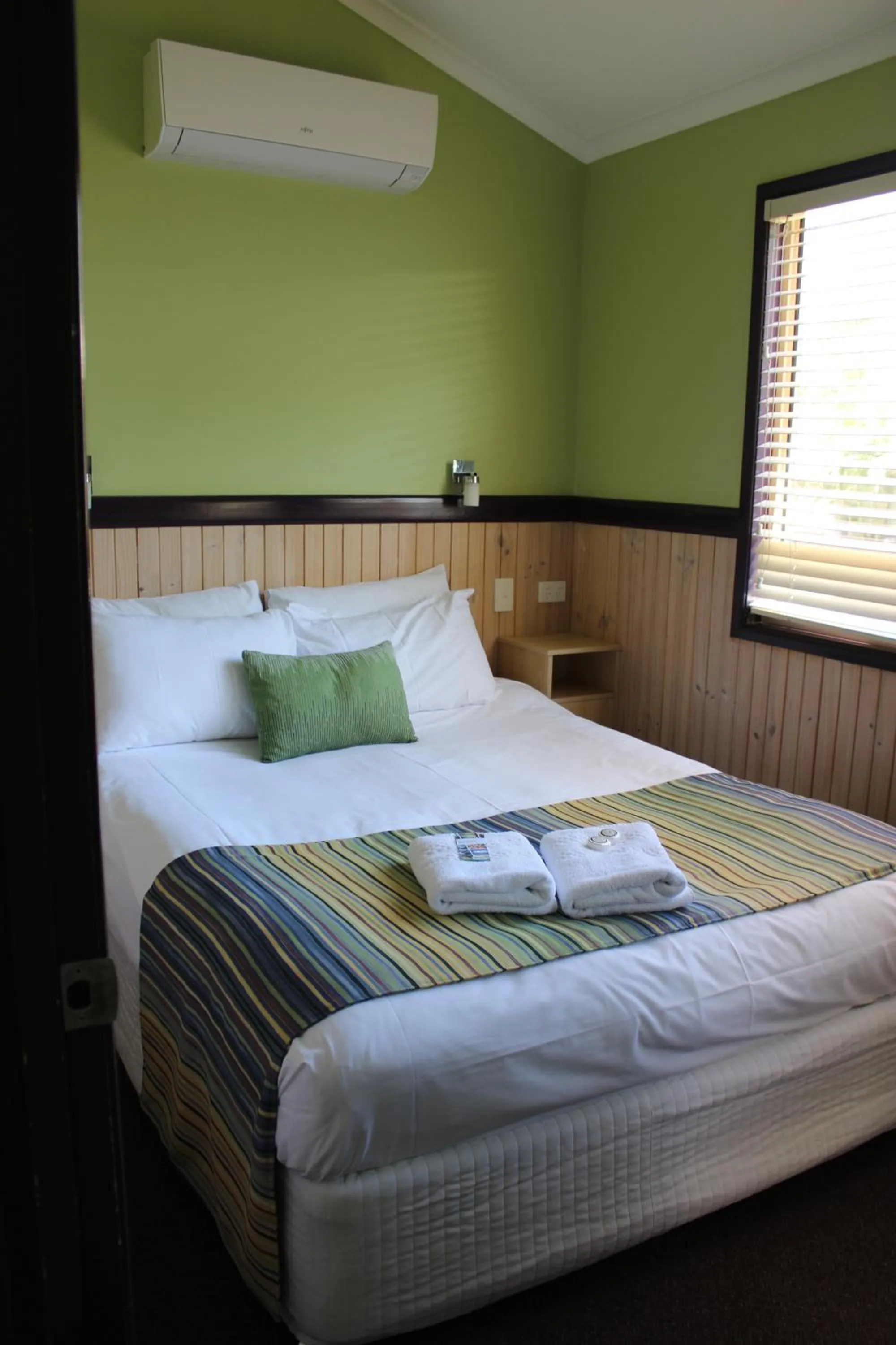 Bed in Aussie Outback Oasis Holiday Park