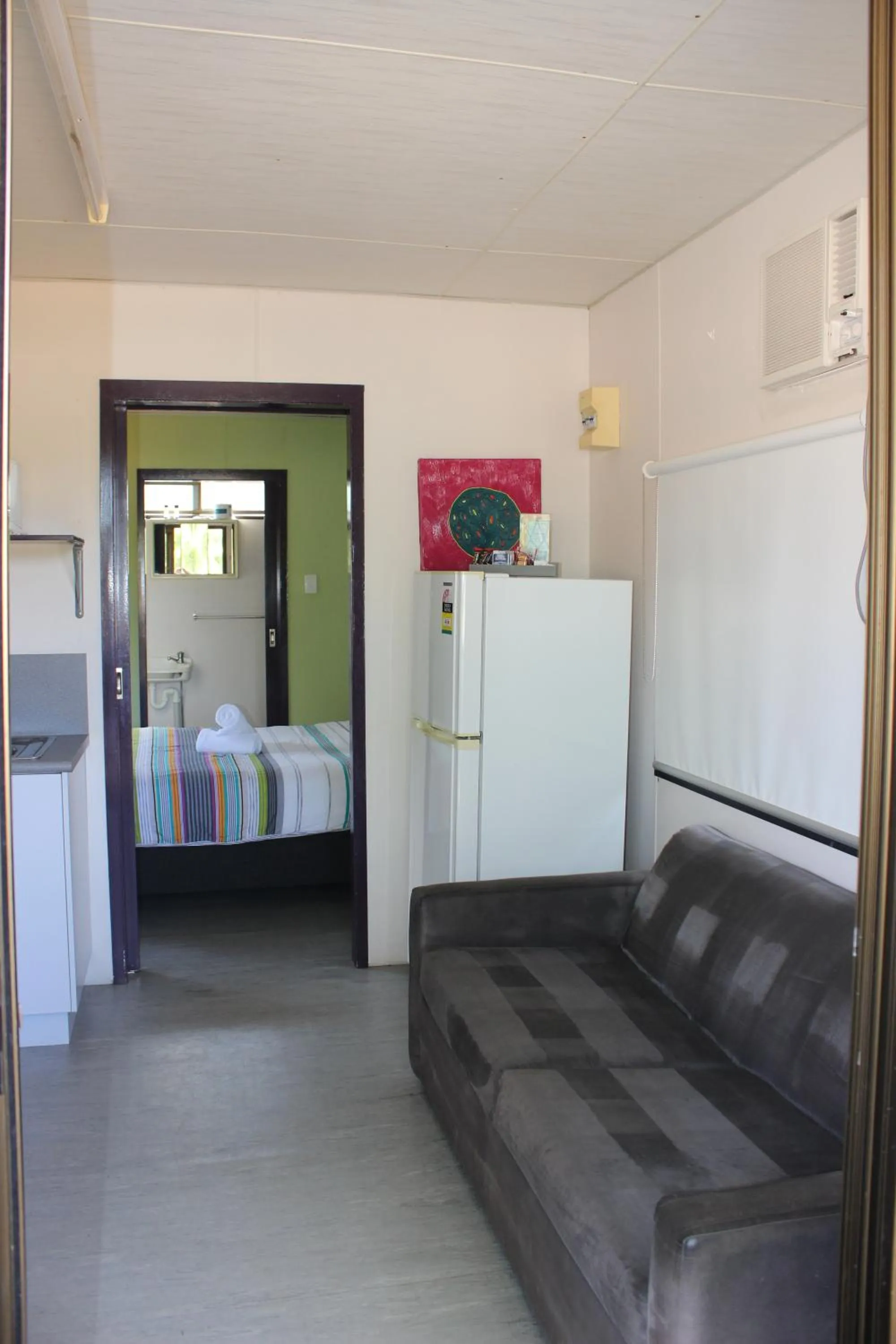 Bed in Aussie Outback Oasis Holiday Park