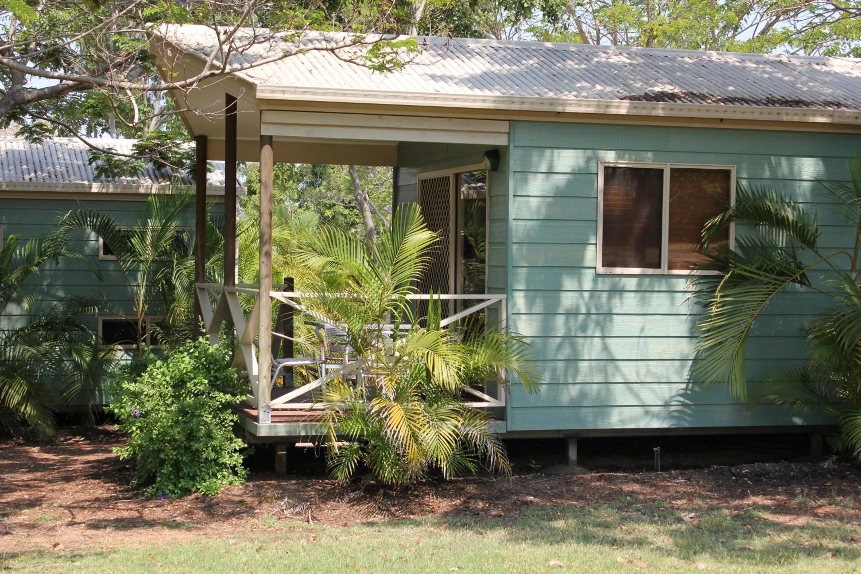 Facade/entrance in Aussie Outback Oasis Holiday Park