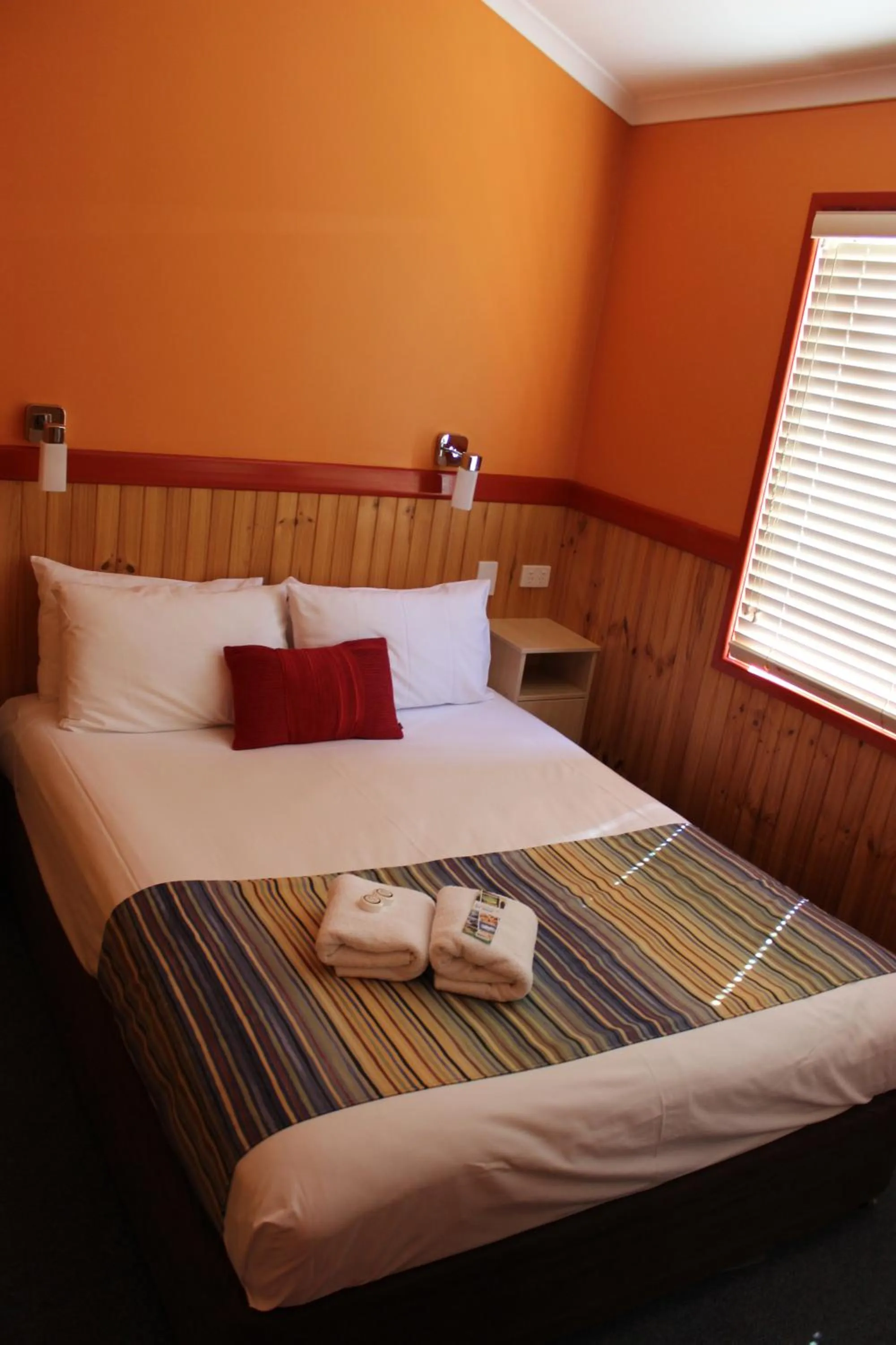 Bed in Aussie Outback Oasis Holiday Park