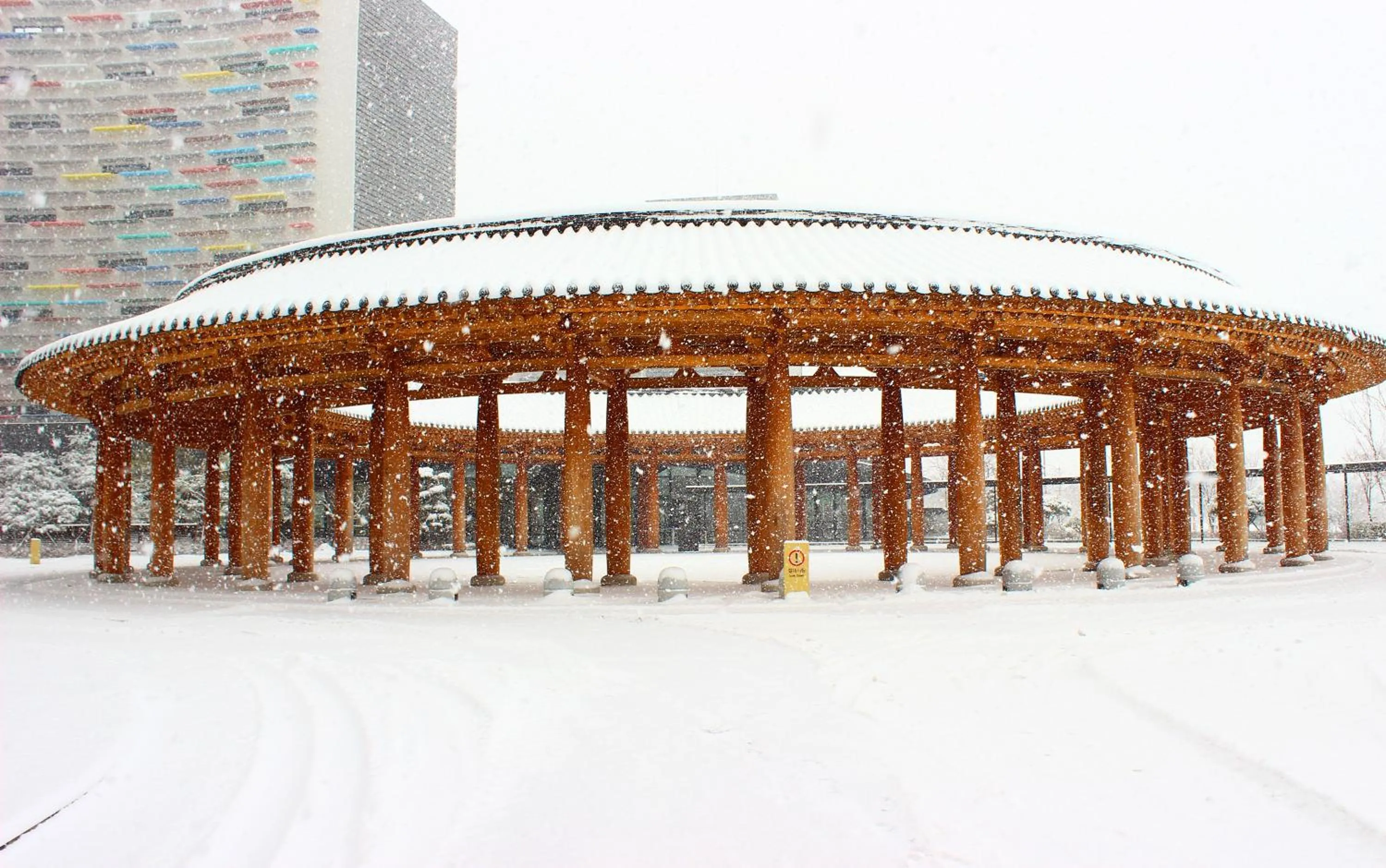 Winter in Lotte Buyeo Resort