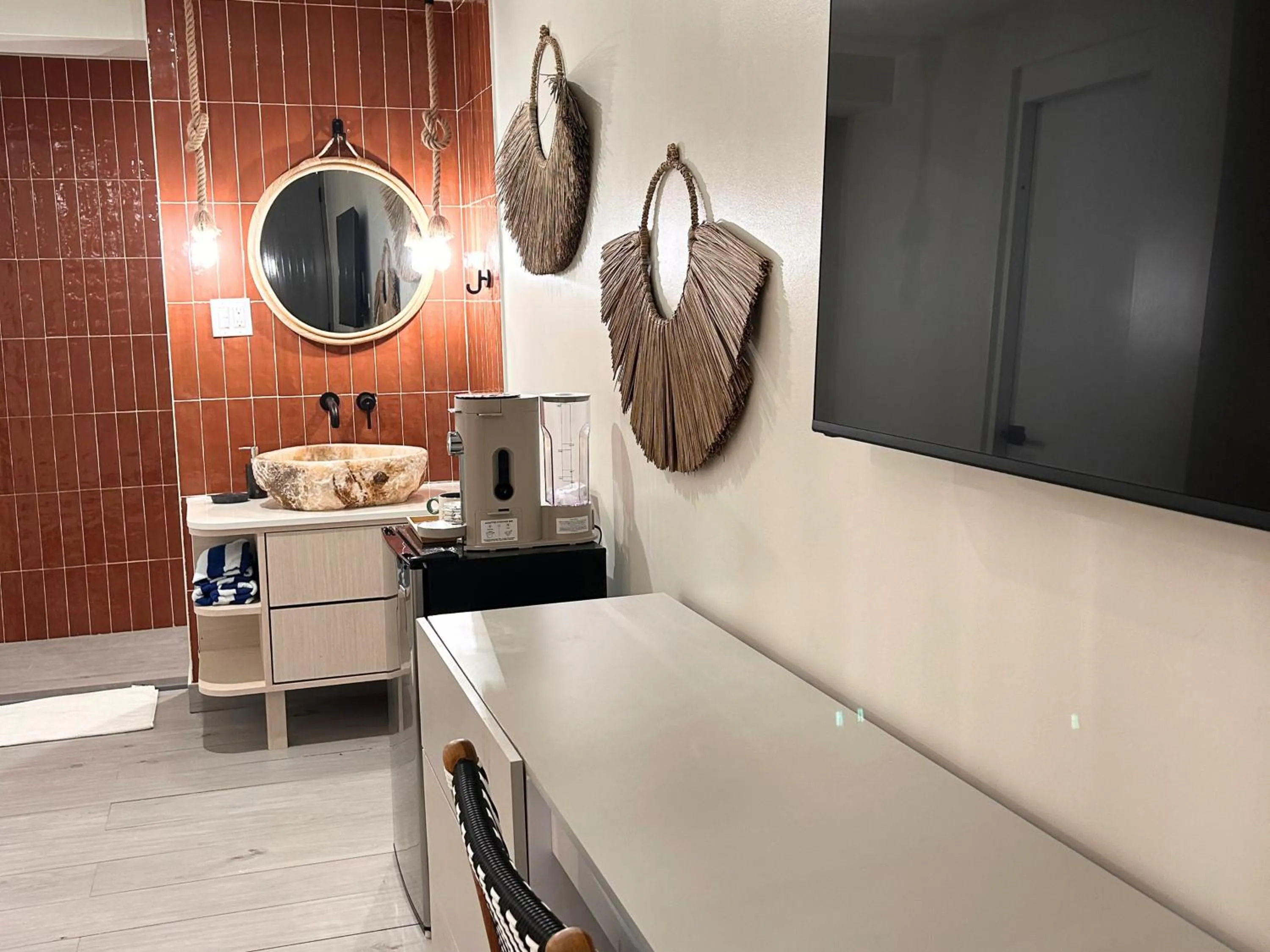 Bathroom in Bali Hotel Adults Only Isla Verde, a Trademark by Wyndham