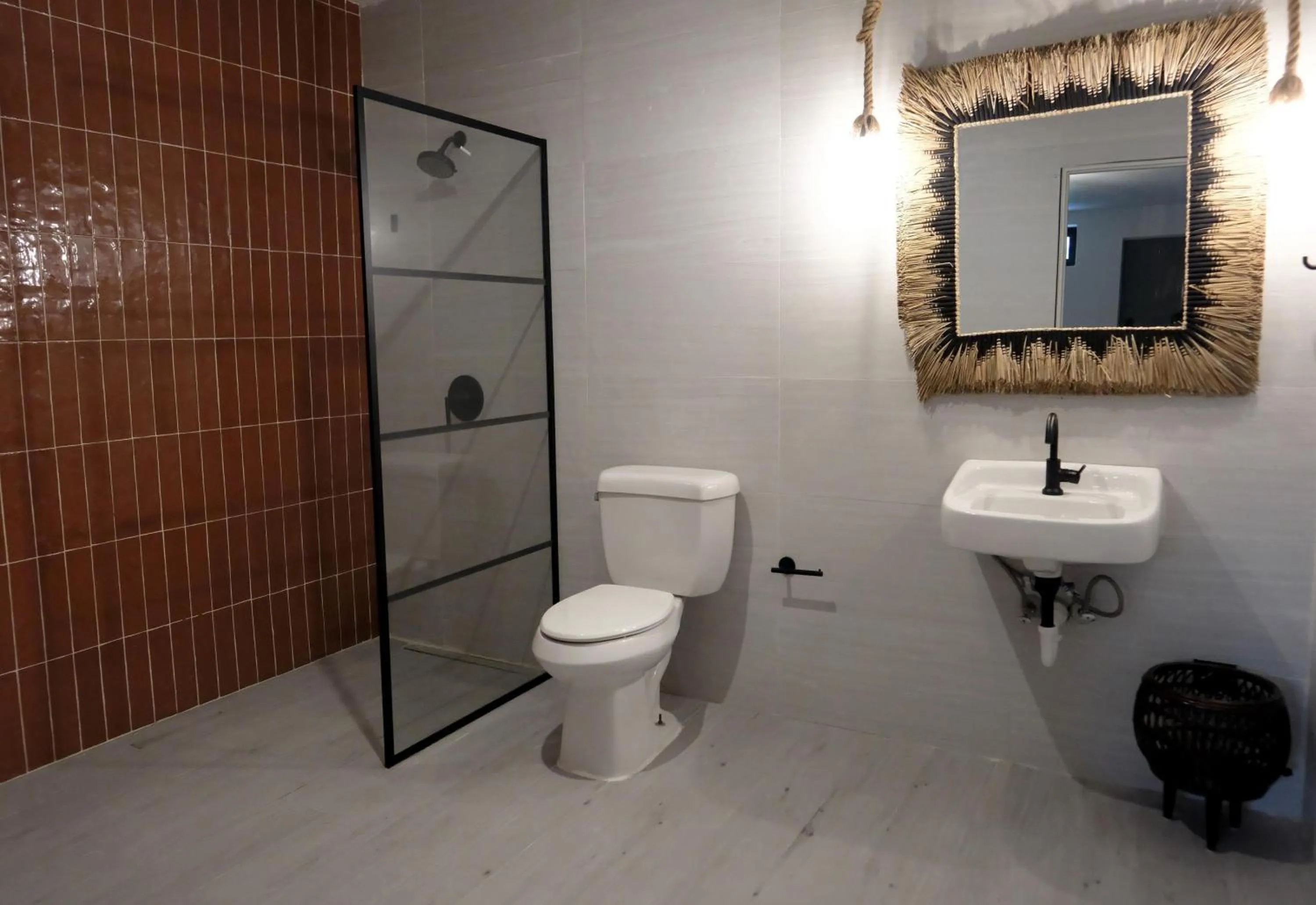 Bathroom in Bali Hotel Adults Only Isla Verde, a Trademark by Wyndham