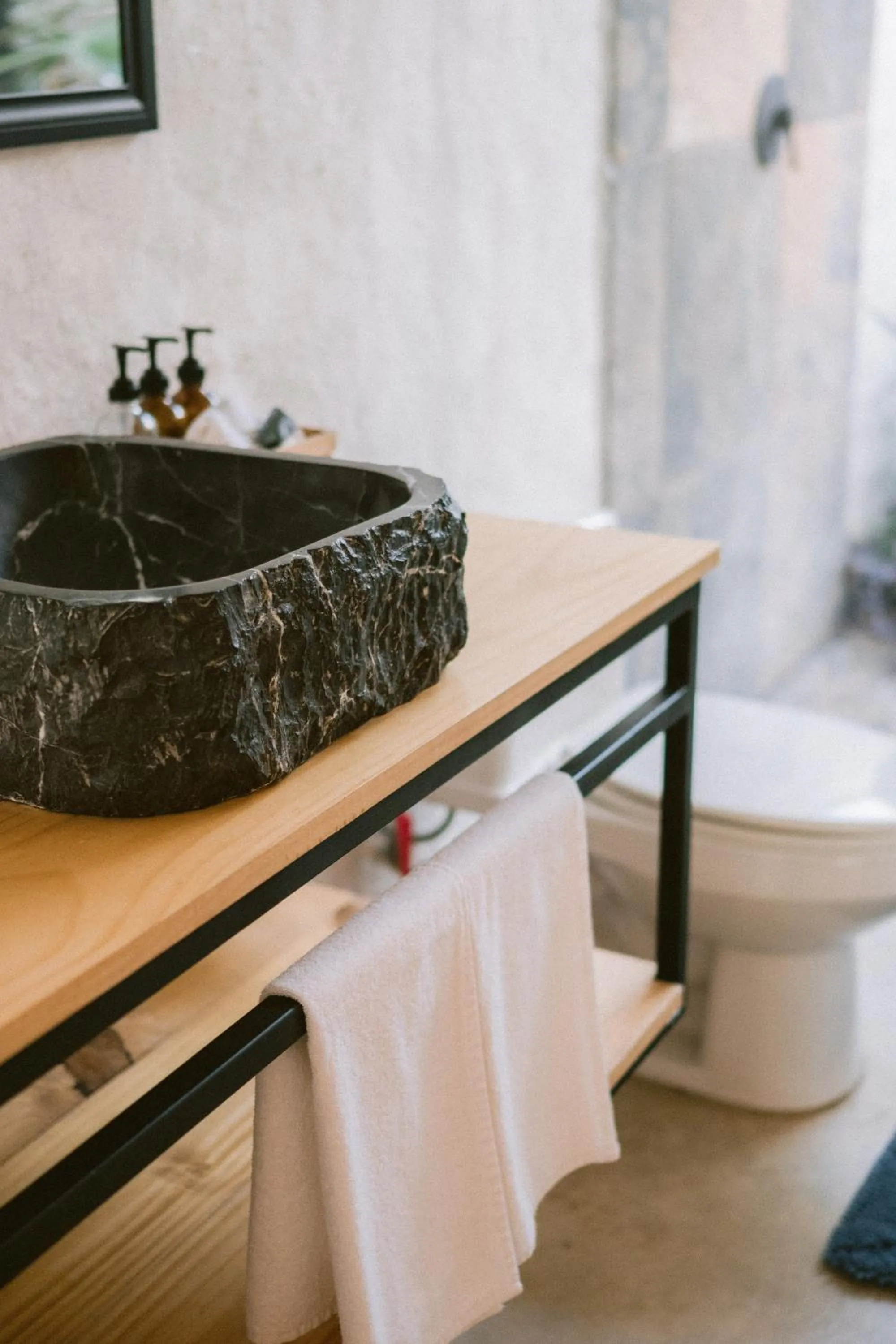Bathroom in Toninas México Bungalow
