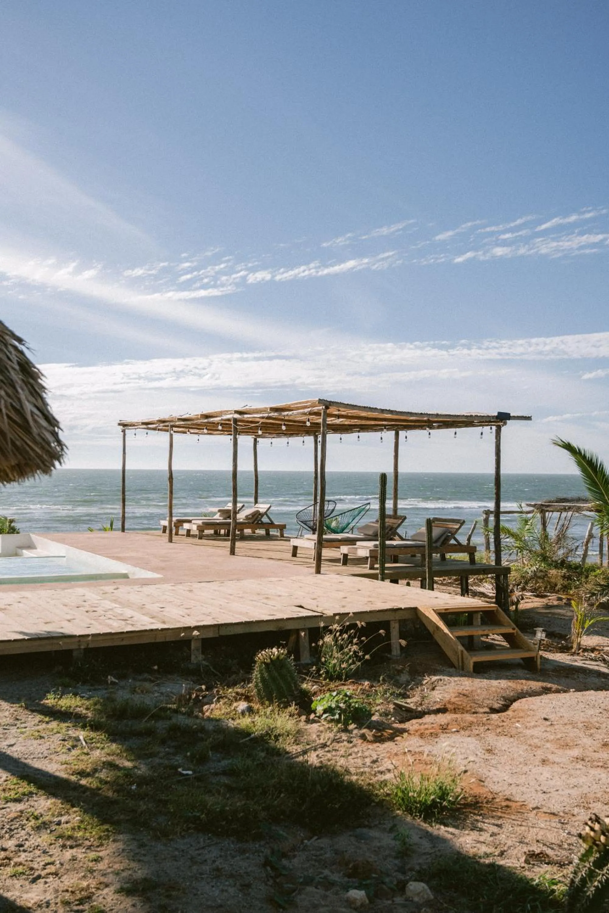 Natural landscape in Toninas México Bungalow