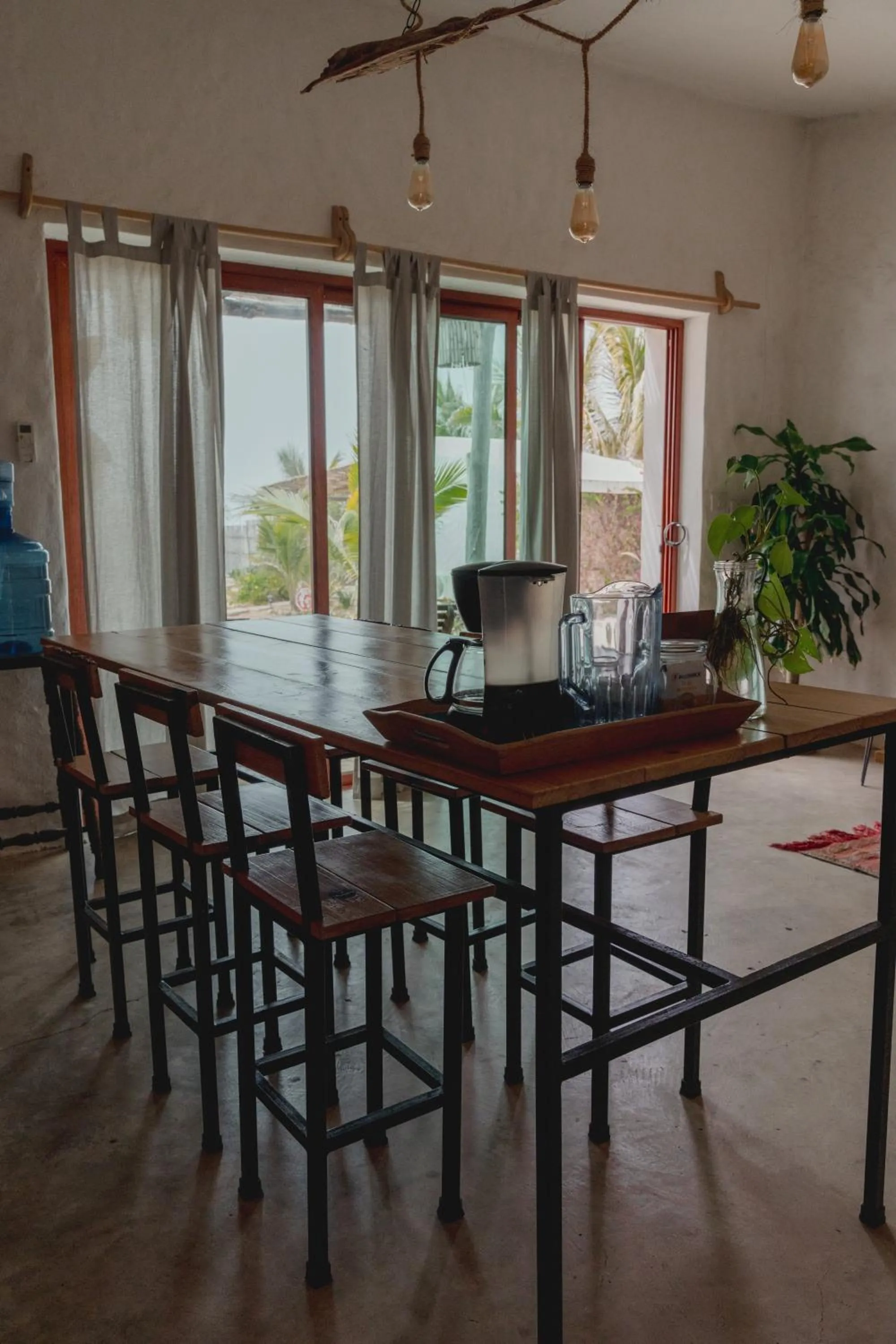 Living room in Toninas México Bungalow