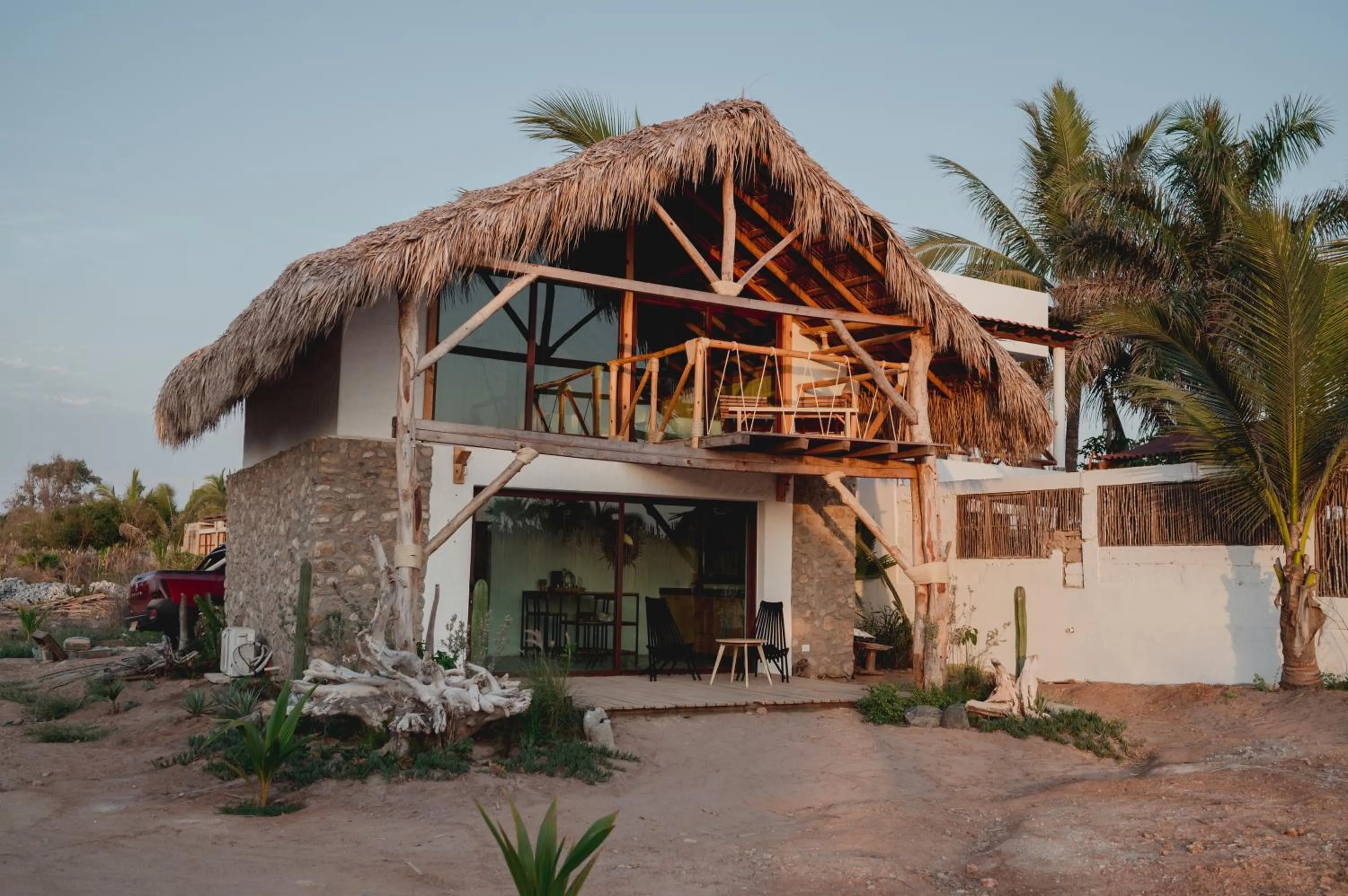 Property building in Toninas México Bungalow