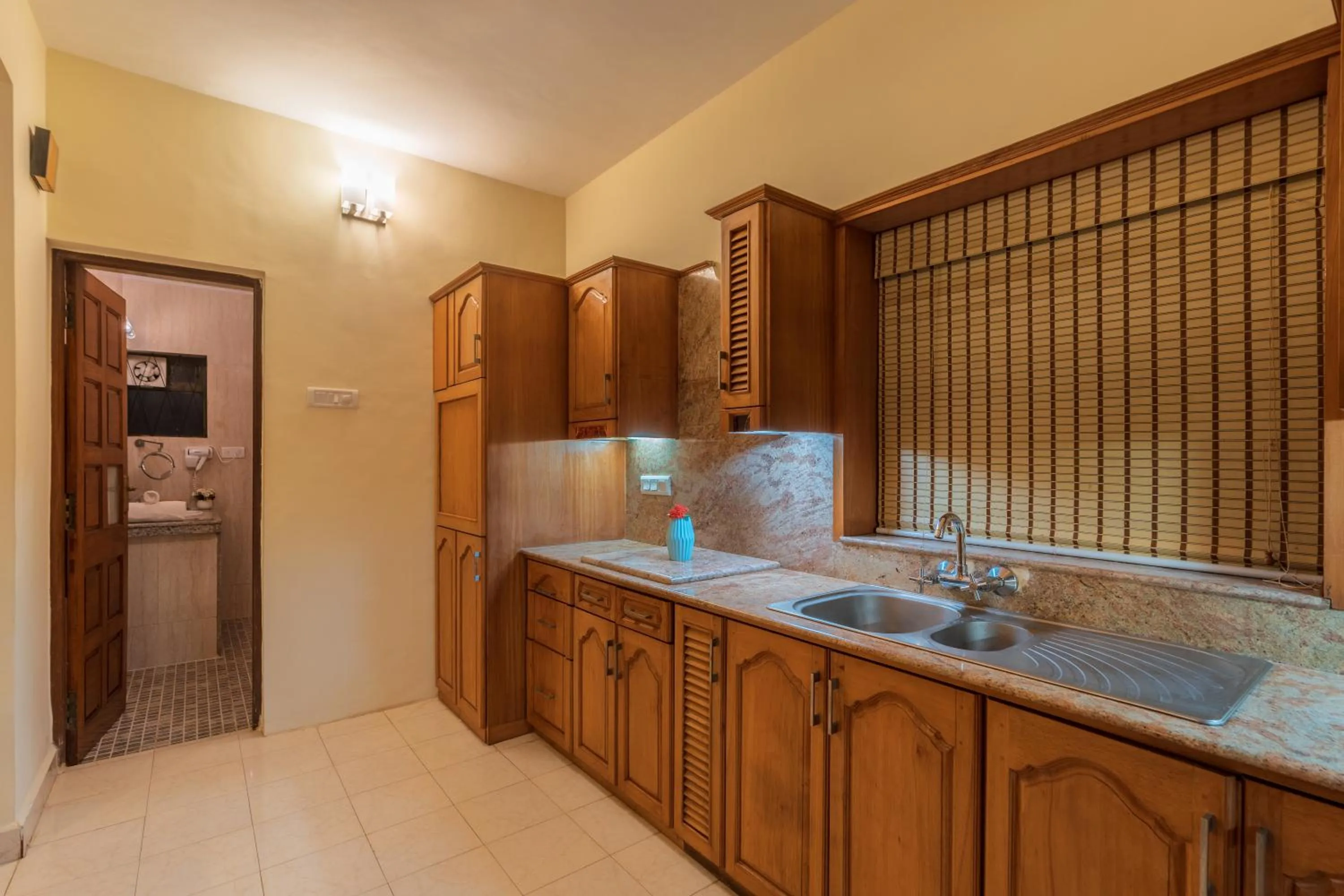 kitchen in De Mandarin Beach Resort Suites & Villas, Candolim