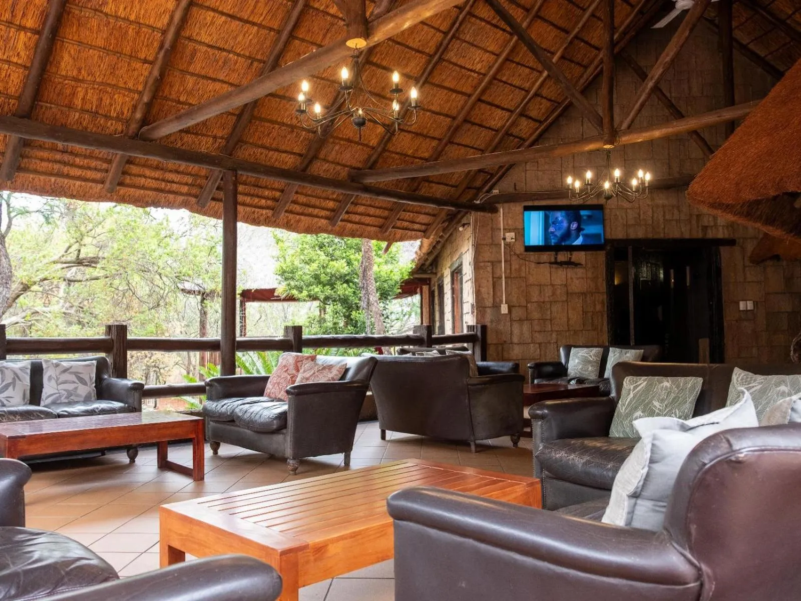 Seating area in Zebra Nature Reserve