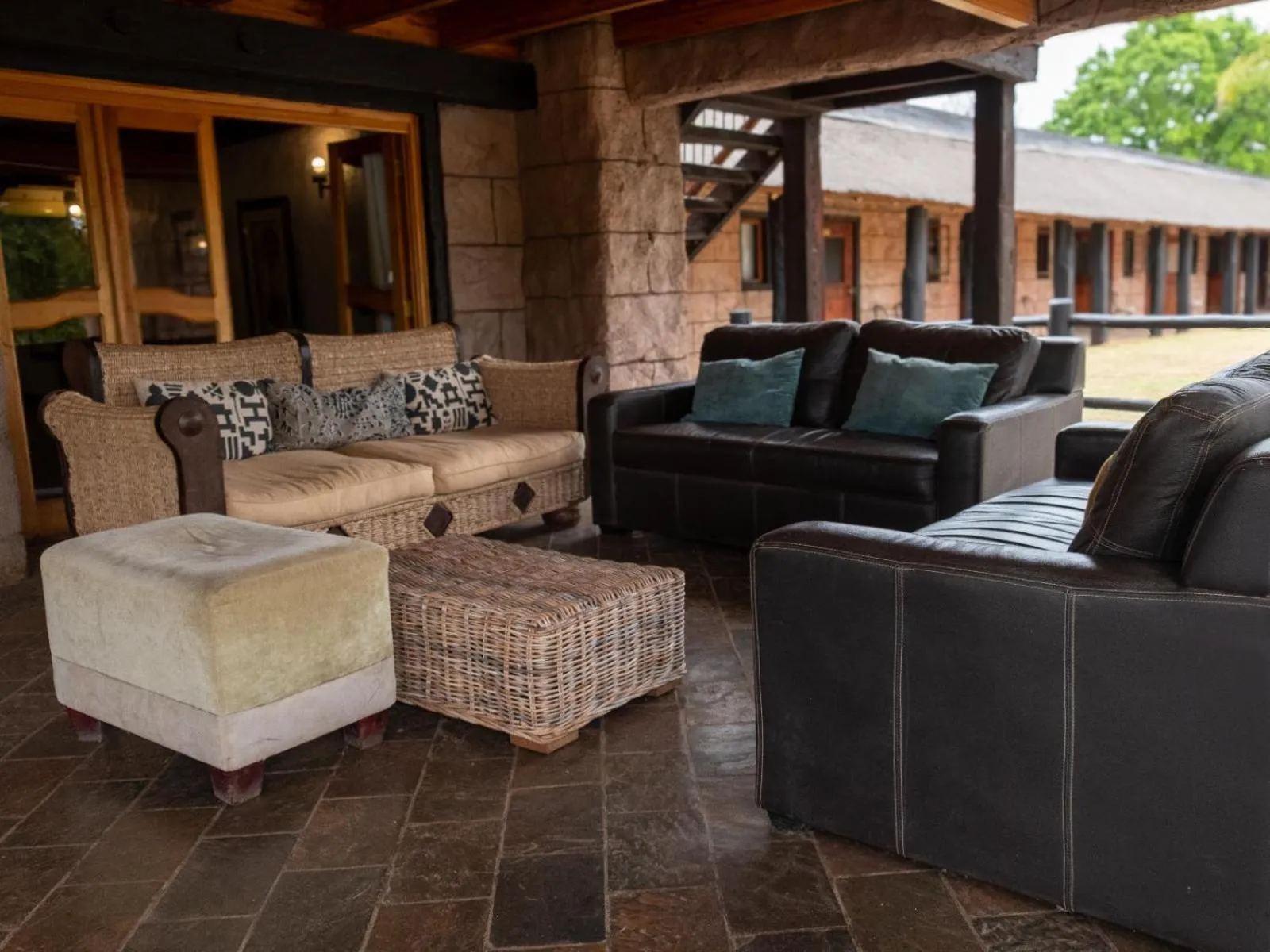 Seating area in Zebra Nature Reserve