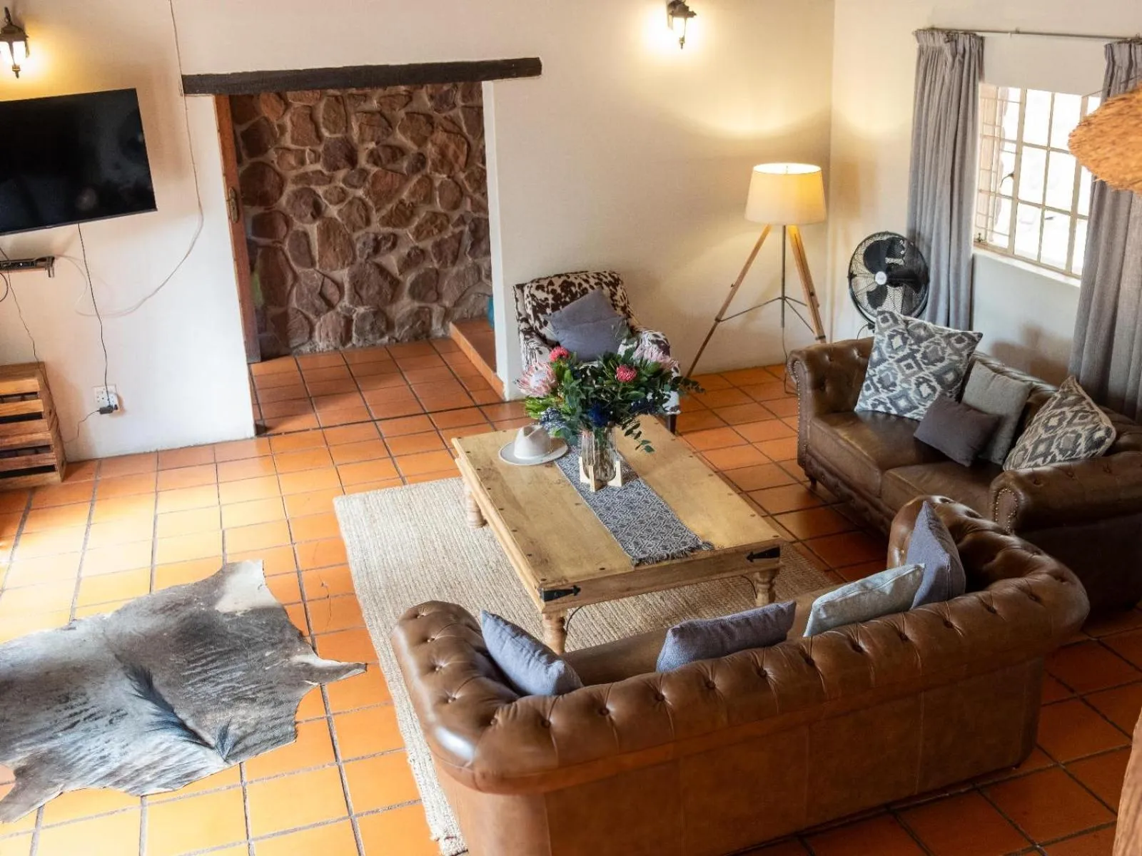 Seating area in Zebra Nature Reserve