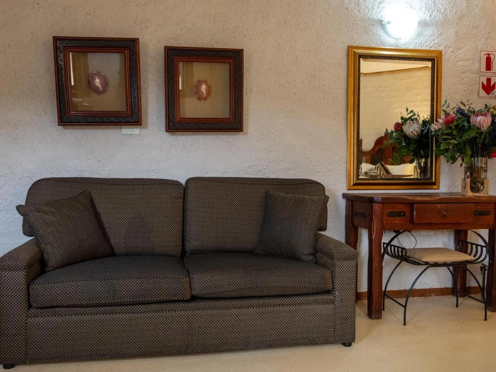 Seating area in Zebra Nature Reserve