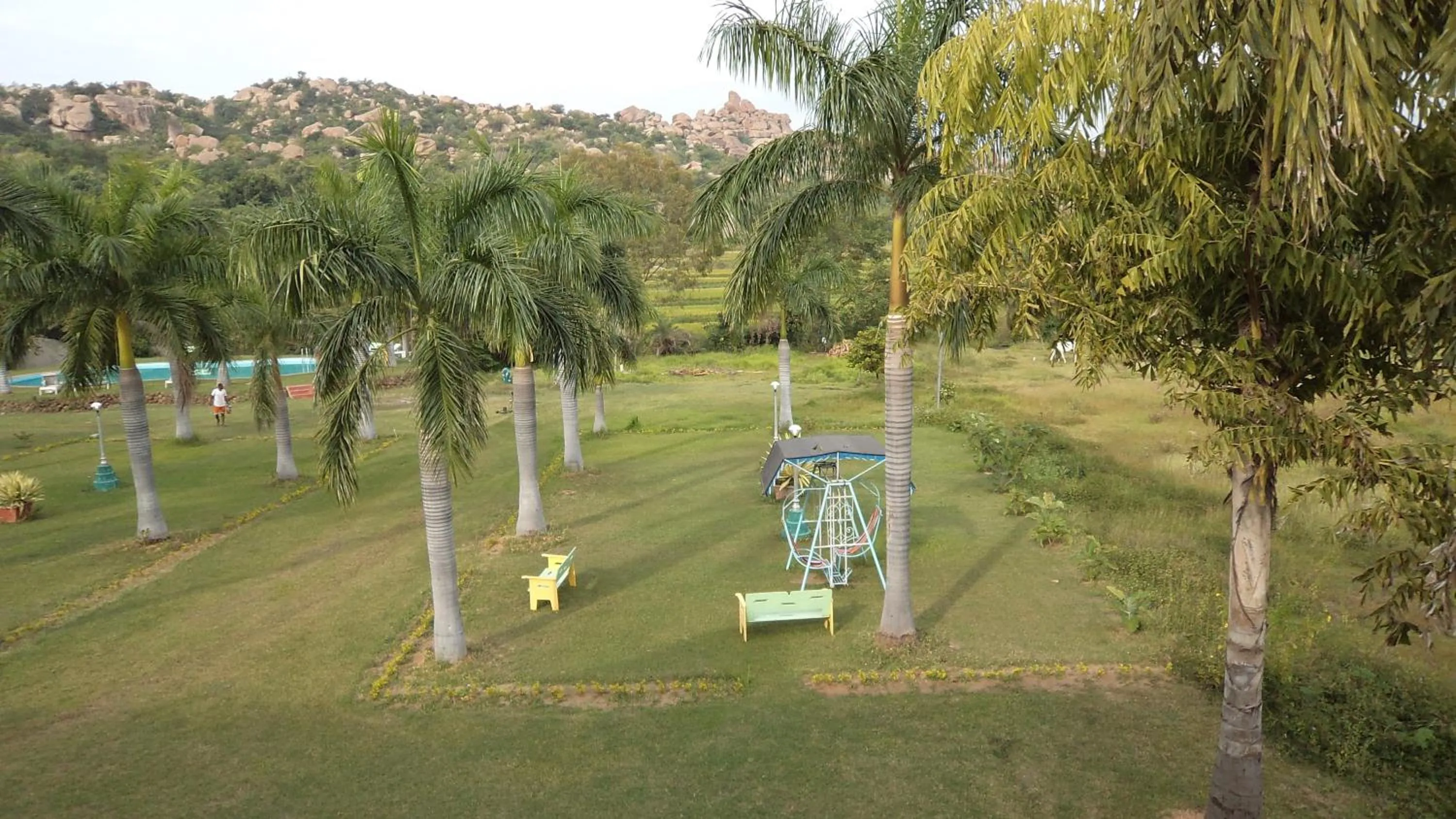 Garden in Kishkinda Heritage Resort
