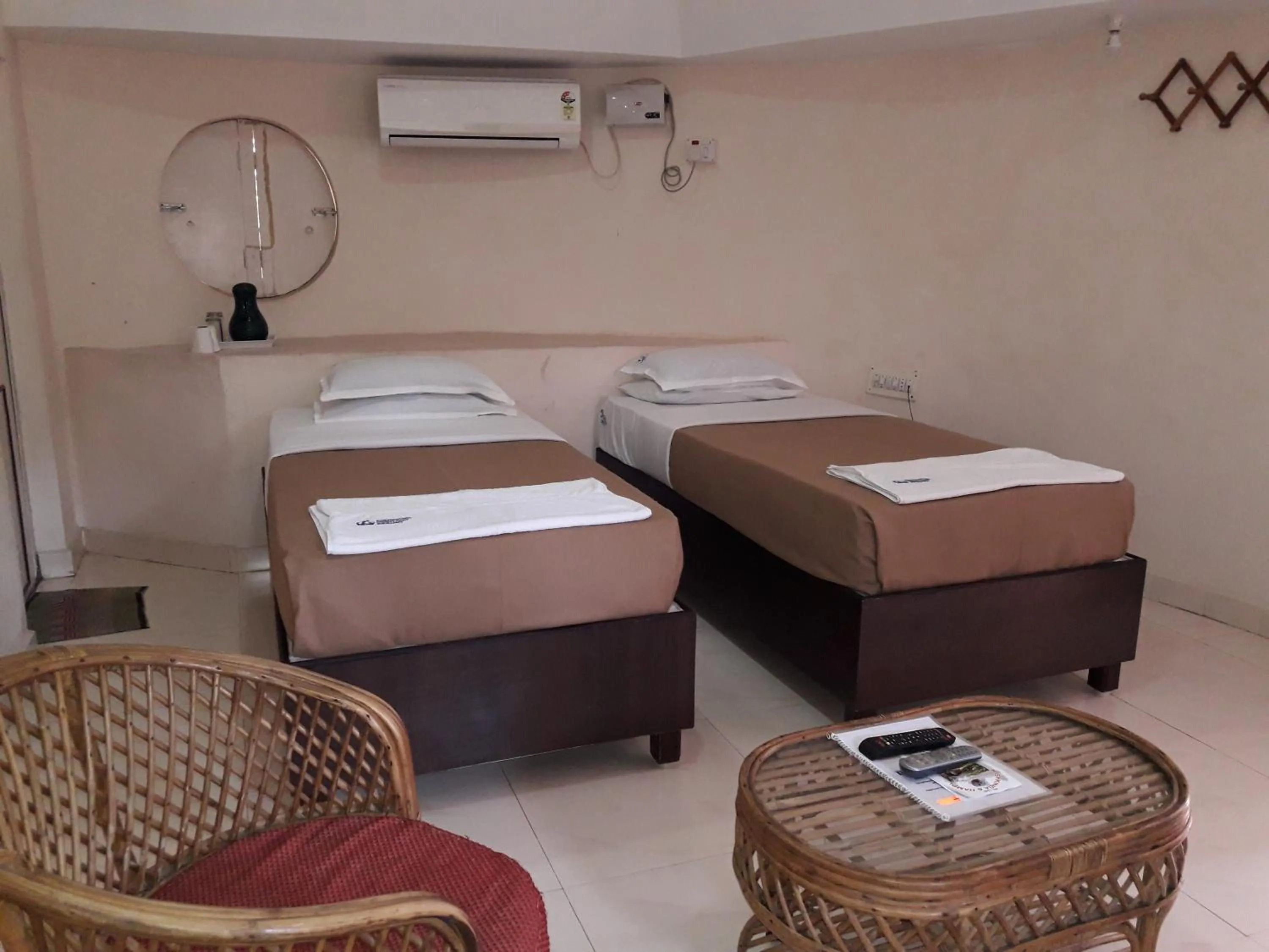 Bedroom in Kishkinda Heritage Resort