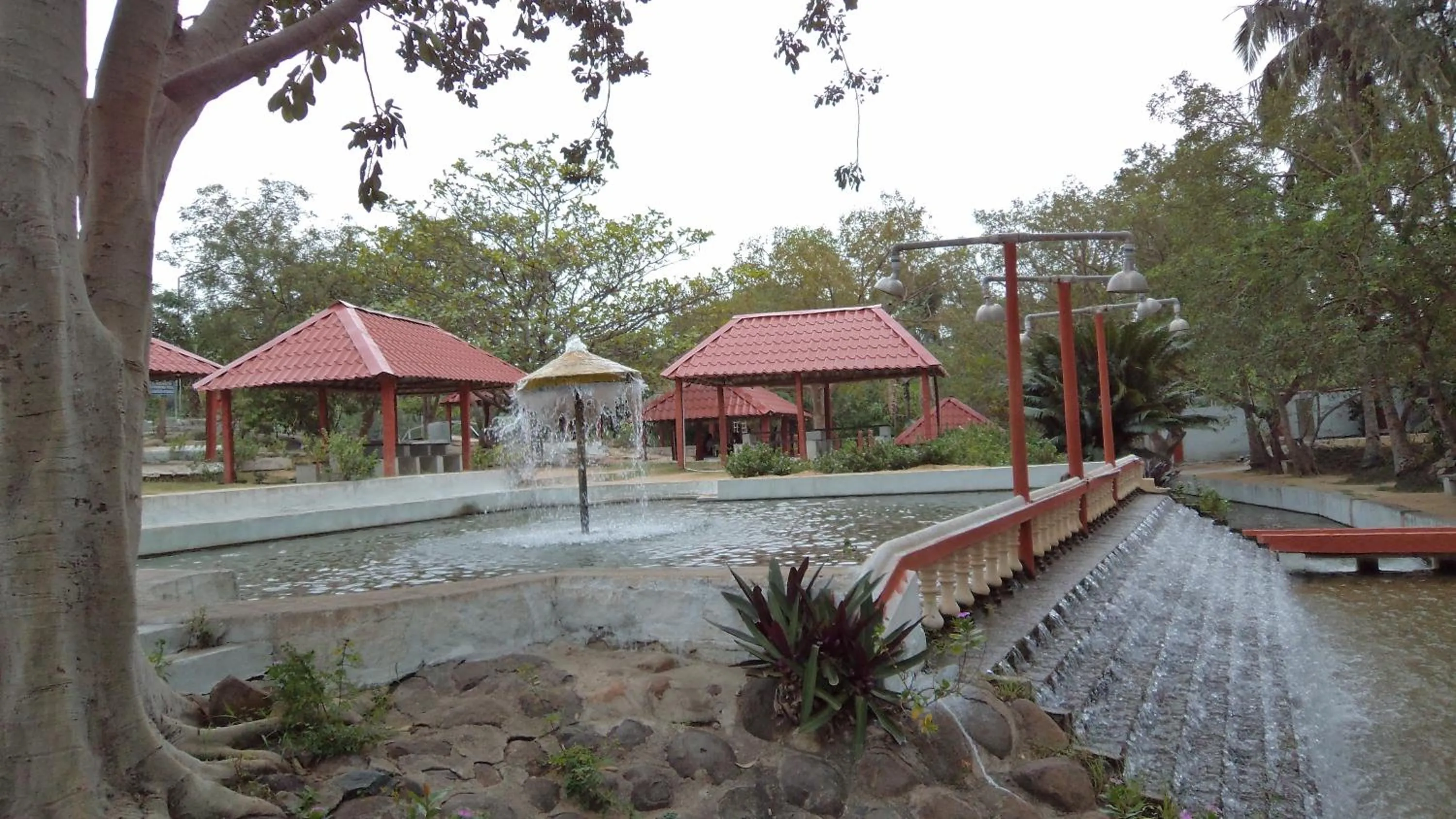 Decorative detail in Kishkinda Heritage Resort