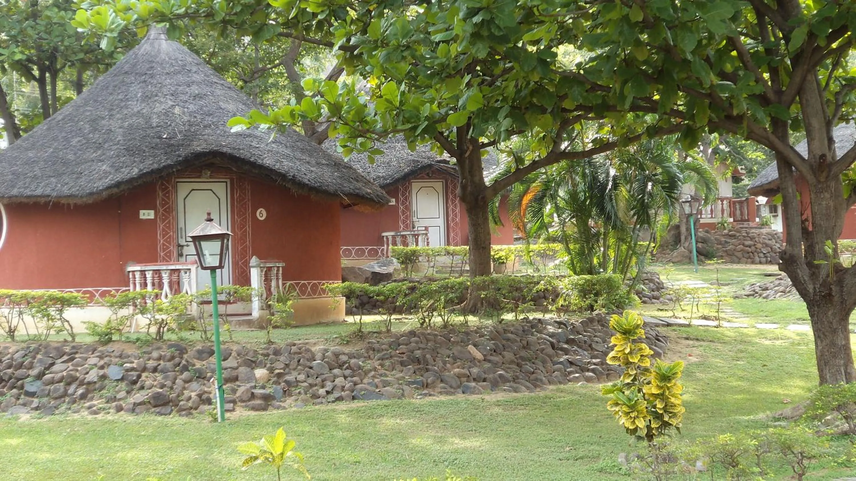 Garden in Kishkinda Heritage Resort