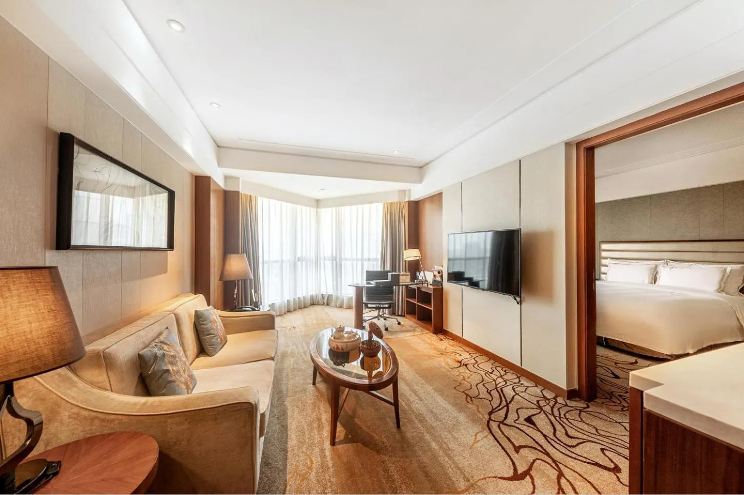 Living room in Shantou International Hotel