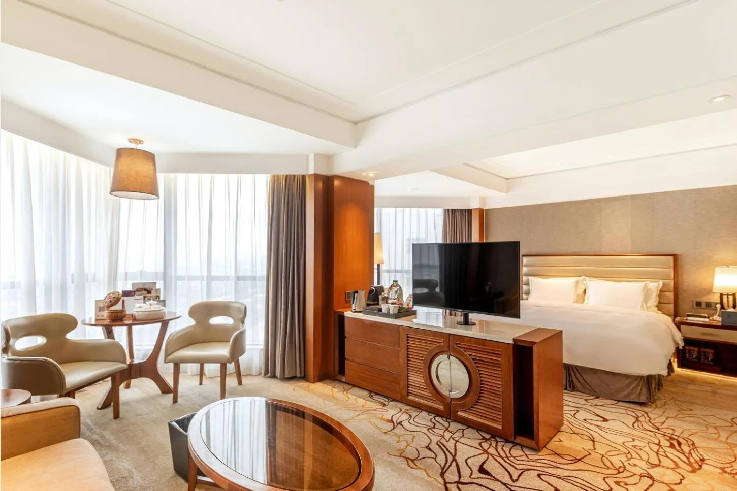 Photo of the whole room in Shantou International Hotel